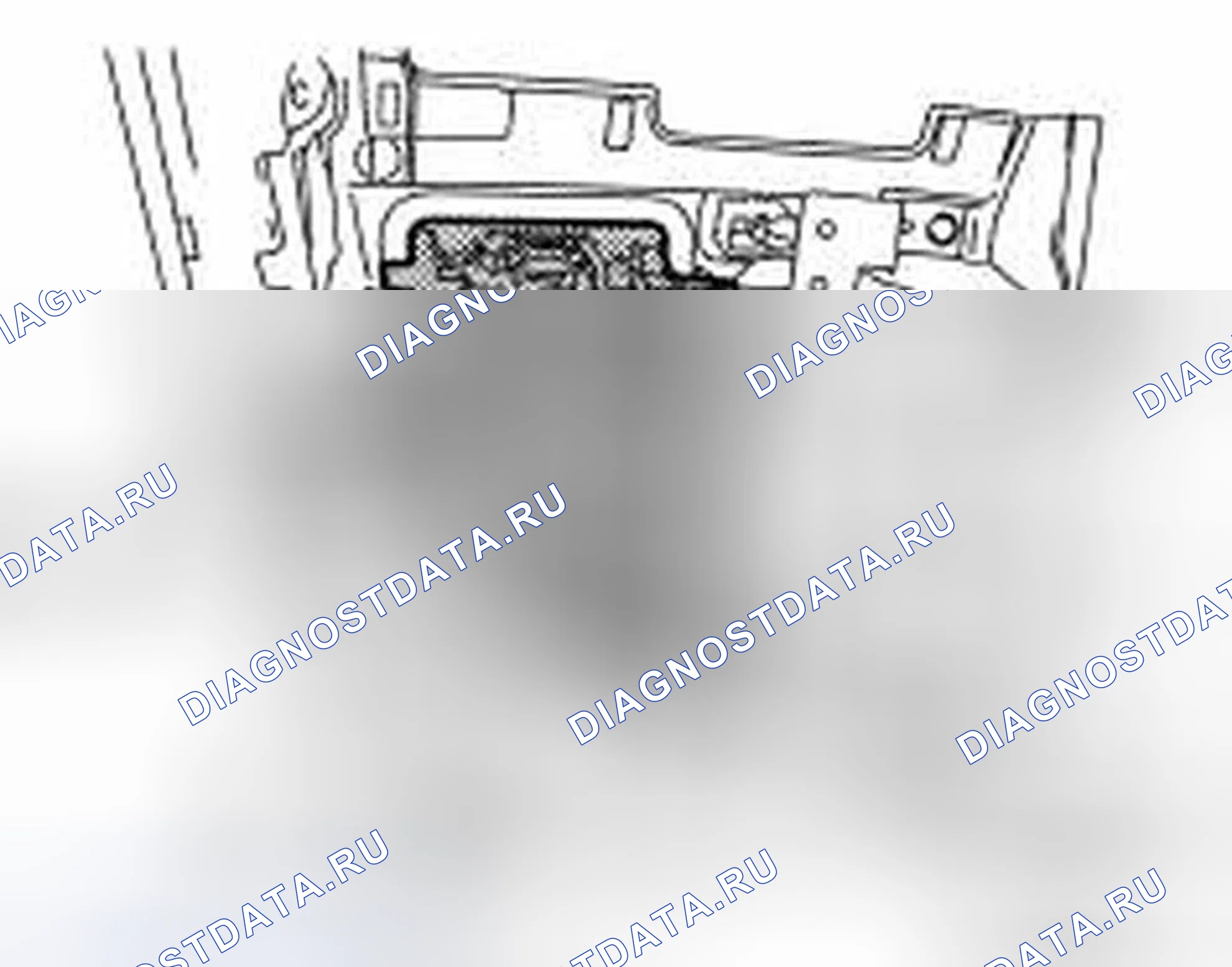 Рис. 240: ДЕМОНТАЖ. Infiniti FX35 II рестайлинг