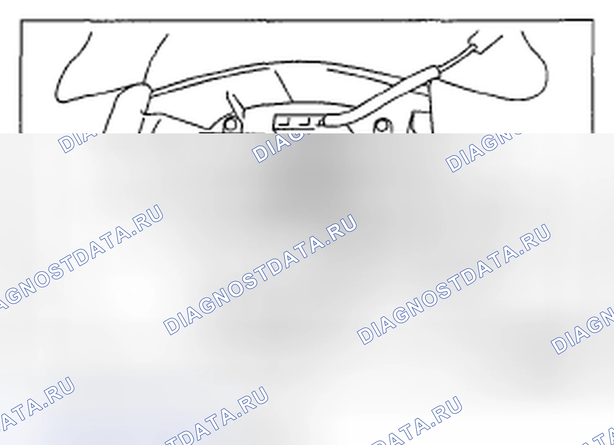 Рис. 109: ДЕМОНТАЖ. Subaru Tribeca WX рестайлинг
