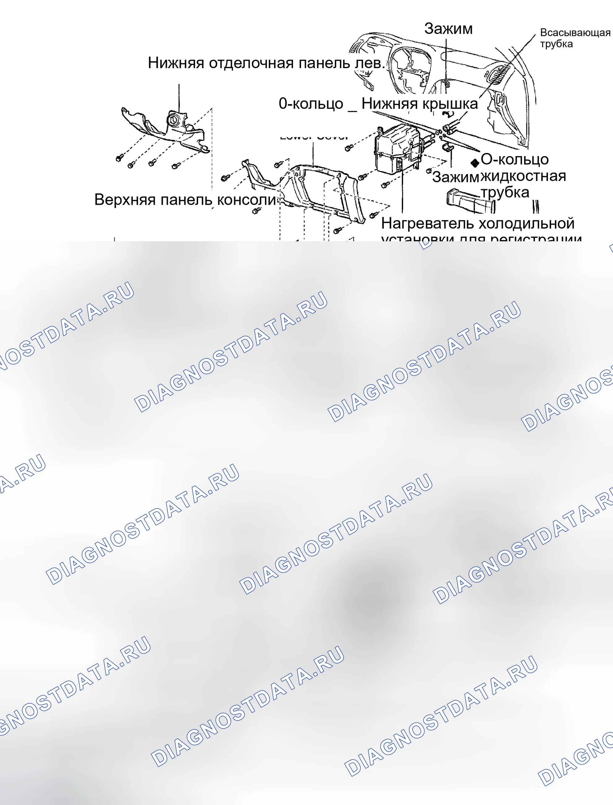 Рис. 49: КОМПОНЕНТЫ. Toyota Sequoia I