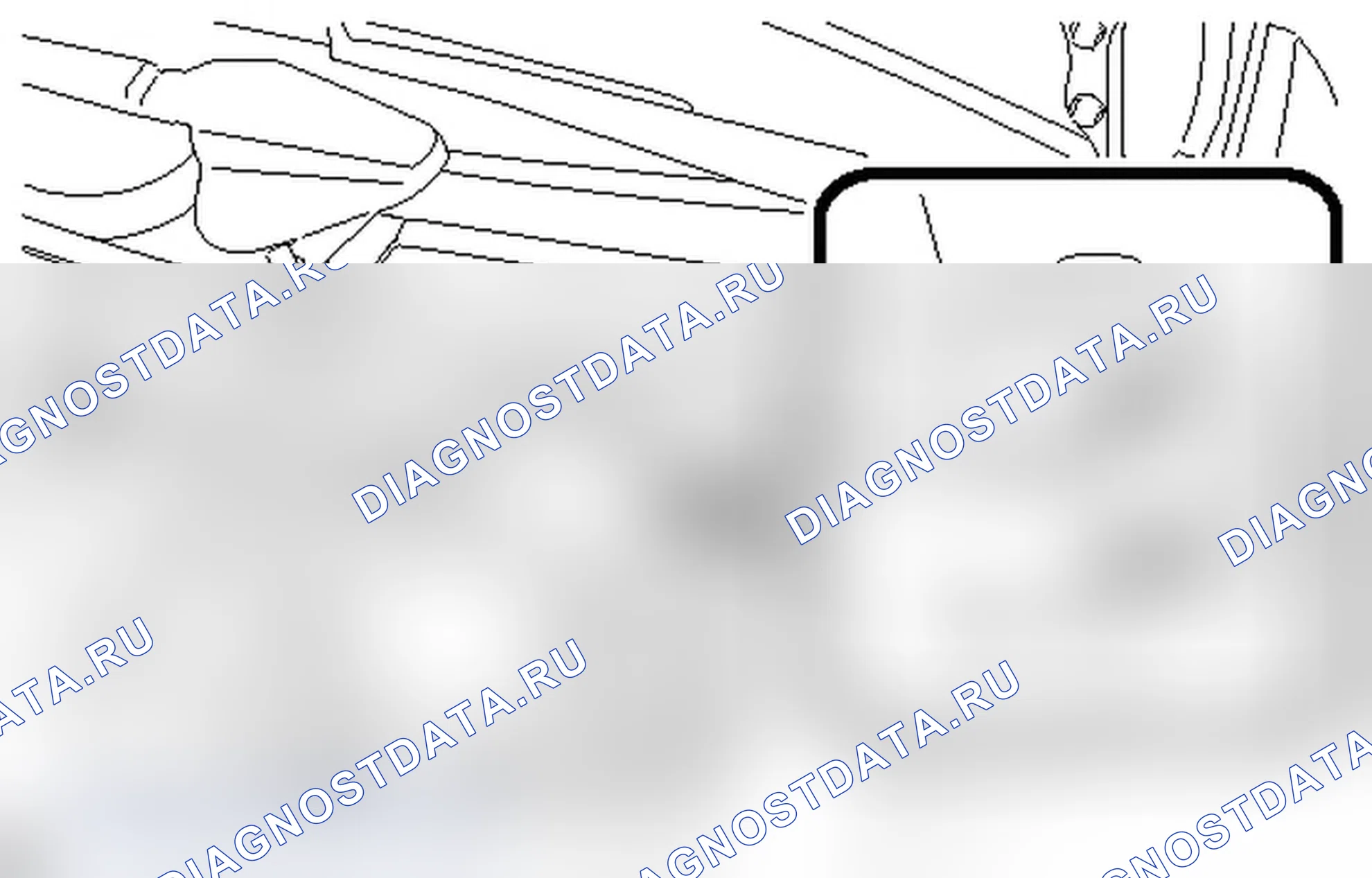 Рис. 7: ОСМОТР ТРАНСПОРТНОГО СРЕДСТВА. Toyota Prius V I