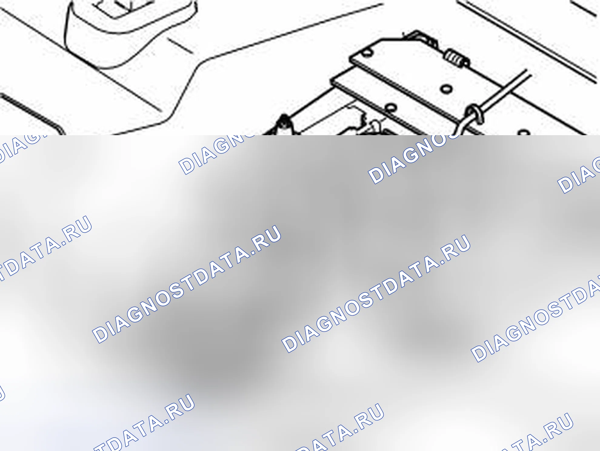 Рис. 518: ДЕМОНТАЖ ВЫНОСНОГО ПРИЕМНИКА. Volvo V50 I