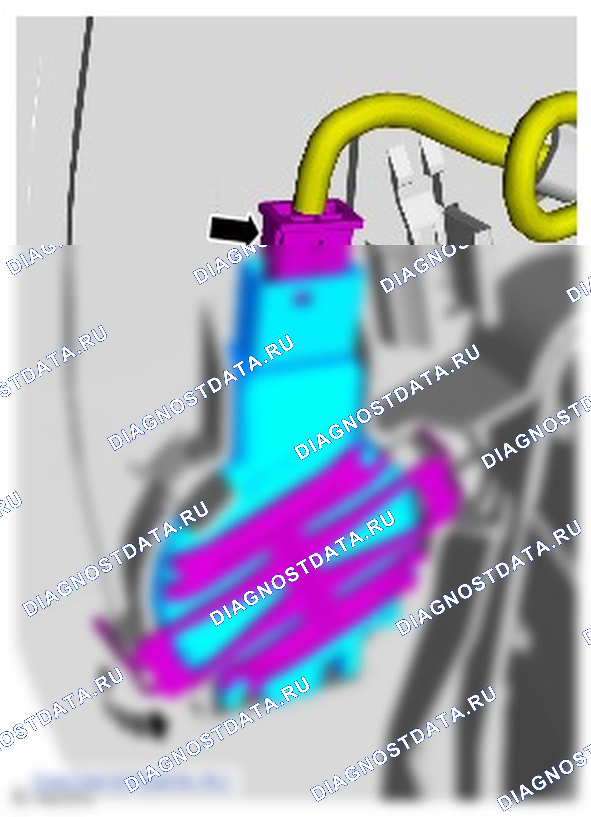 Как снять и установить датчик интенсивности дождя. Ford Transit Connect II