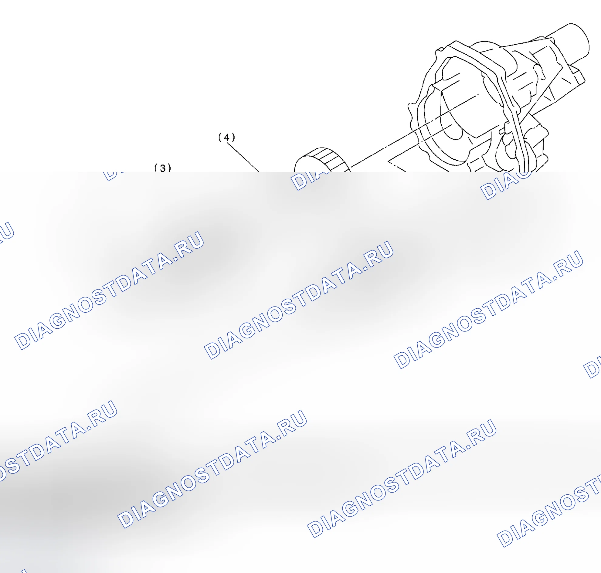 Рис. 111: РЕДУКТОР (MPT). Subaru Impreza GD/GC/GG рестайлинг