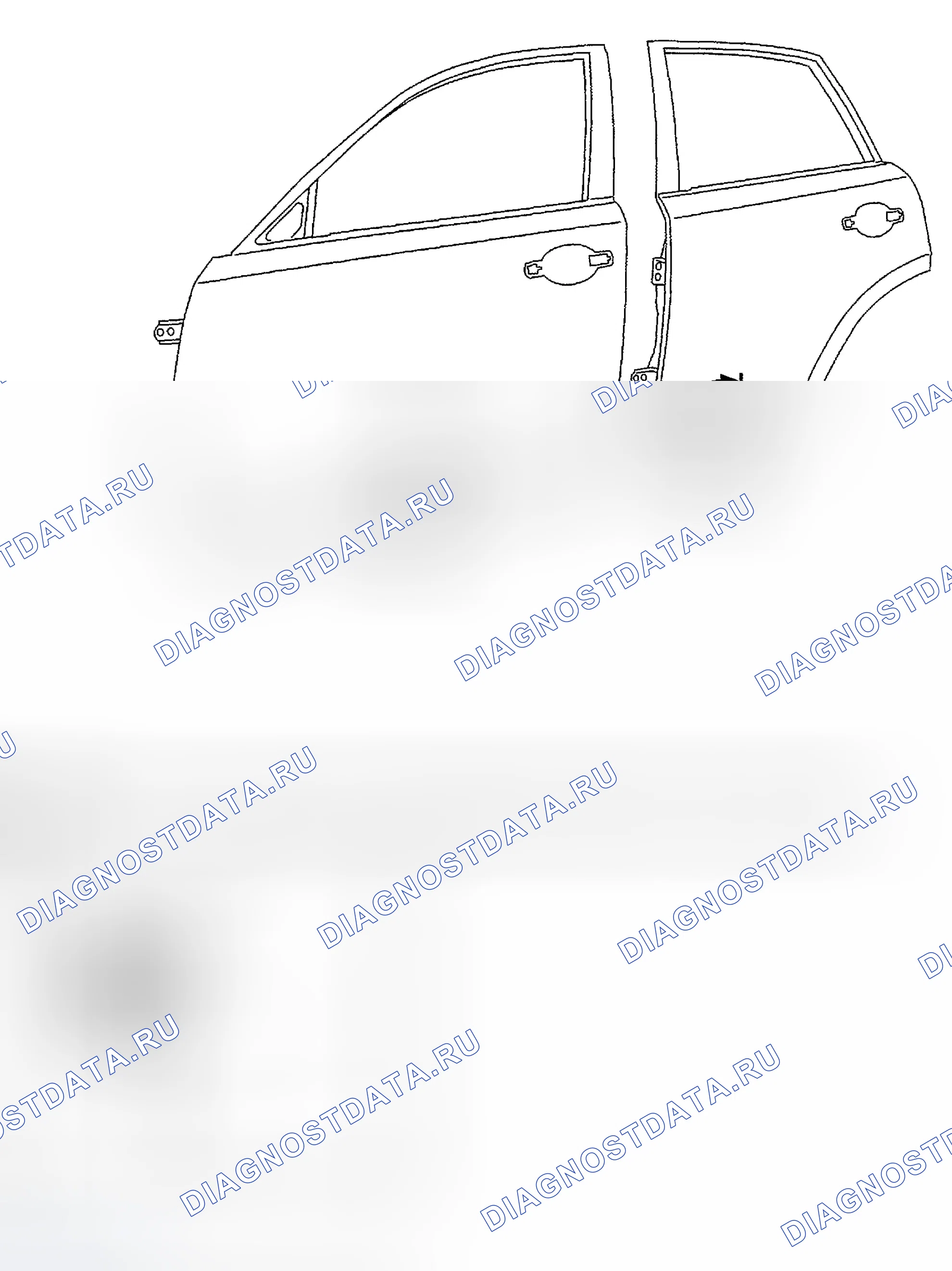 Рис. 59: Антикоррозийный воск. Infiniti FX35 I