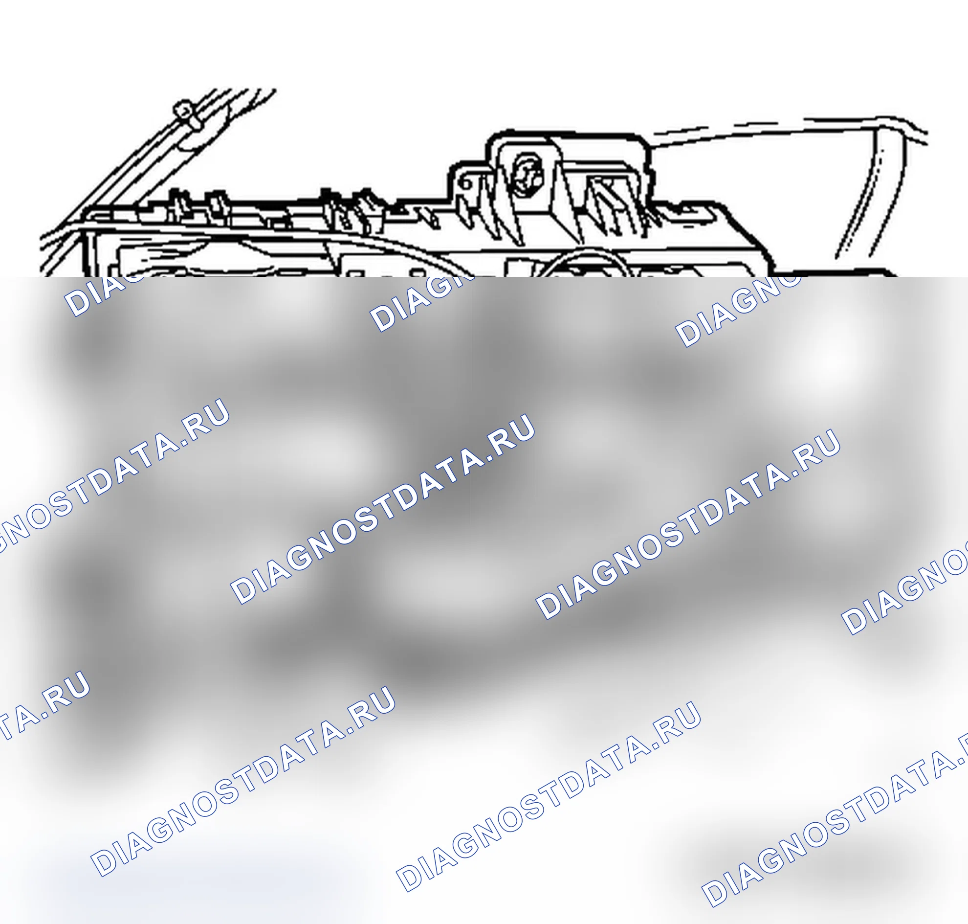 Задний электронный блок REC. Opel Astra H