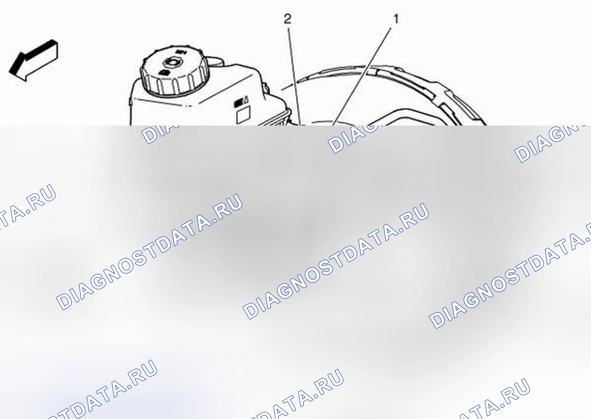 Рис. 9: Замена главного цилиндра (правый привод). Kia Picanto III рестайлинг