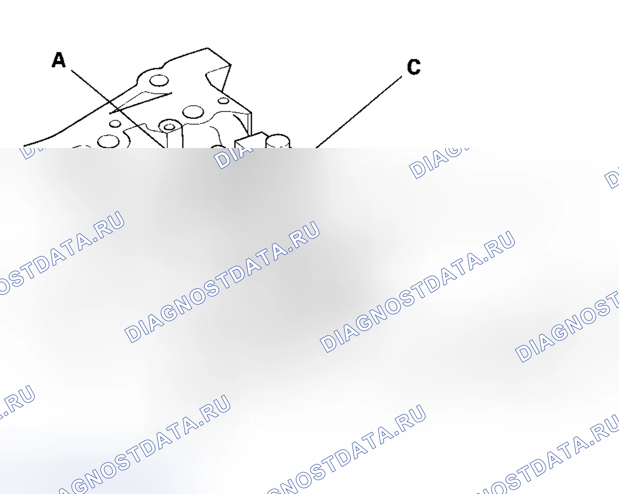 Рис. 421: Контроль люфта конца шатуна и коленчатого вала. Honda Odyssey I