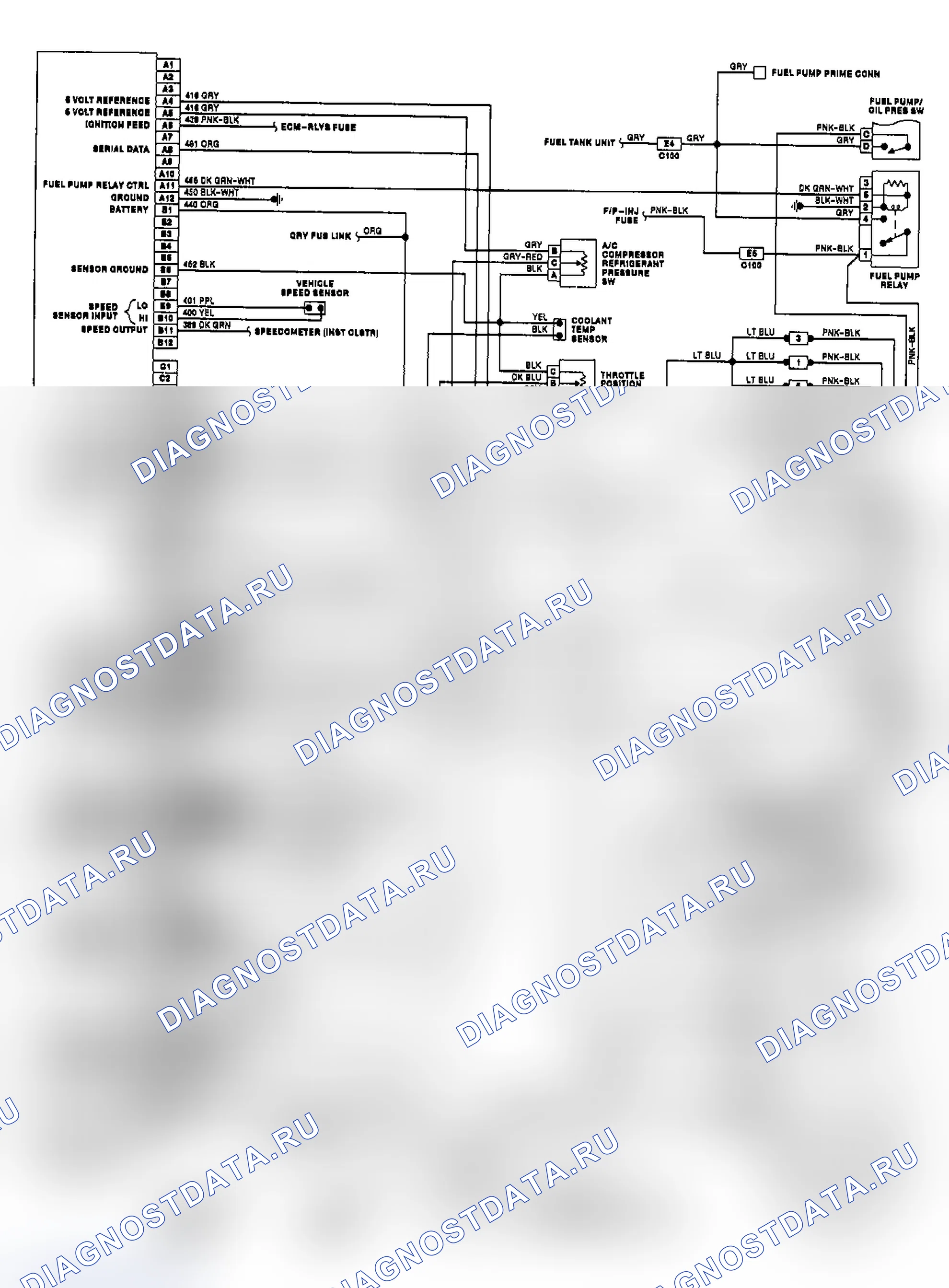 Рис. 31: Cutlass Calais PFI 3.3L (VIN N). Buick Electra Park Avenue 