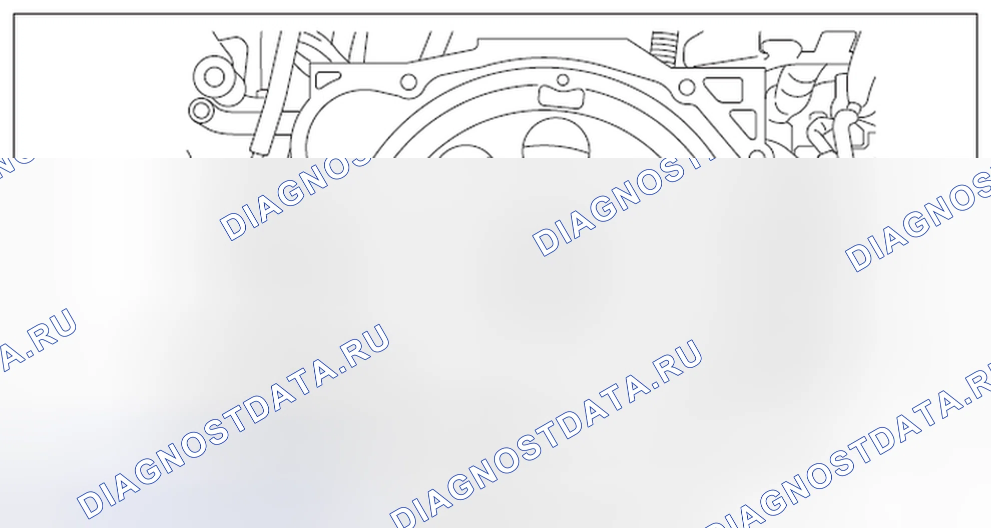 Рис. 344: ДЕМОНТАЖ. Subaru Outback BR рестайлинг
