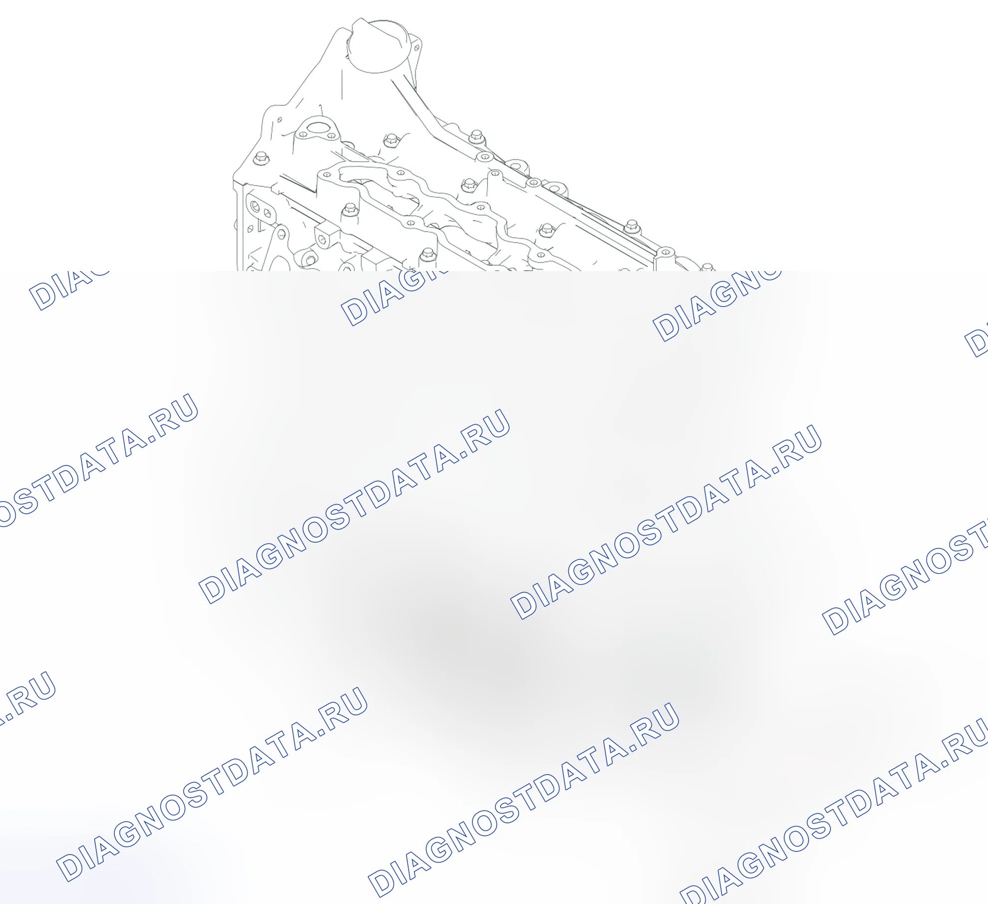 Схема расположения стартера — Great Wall Wingle-5. Great-Wall Wingle 5 I