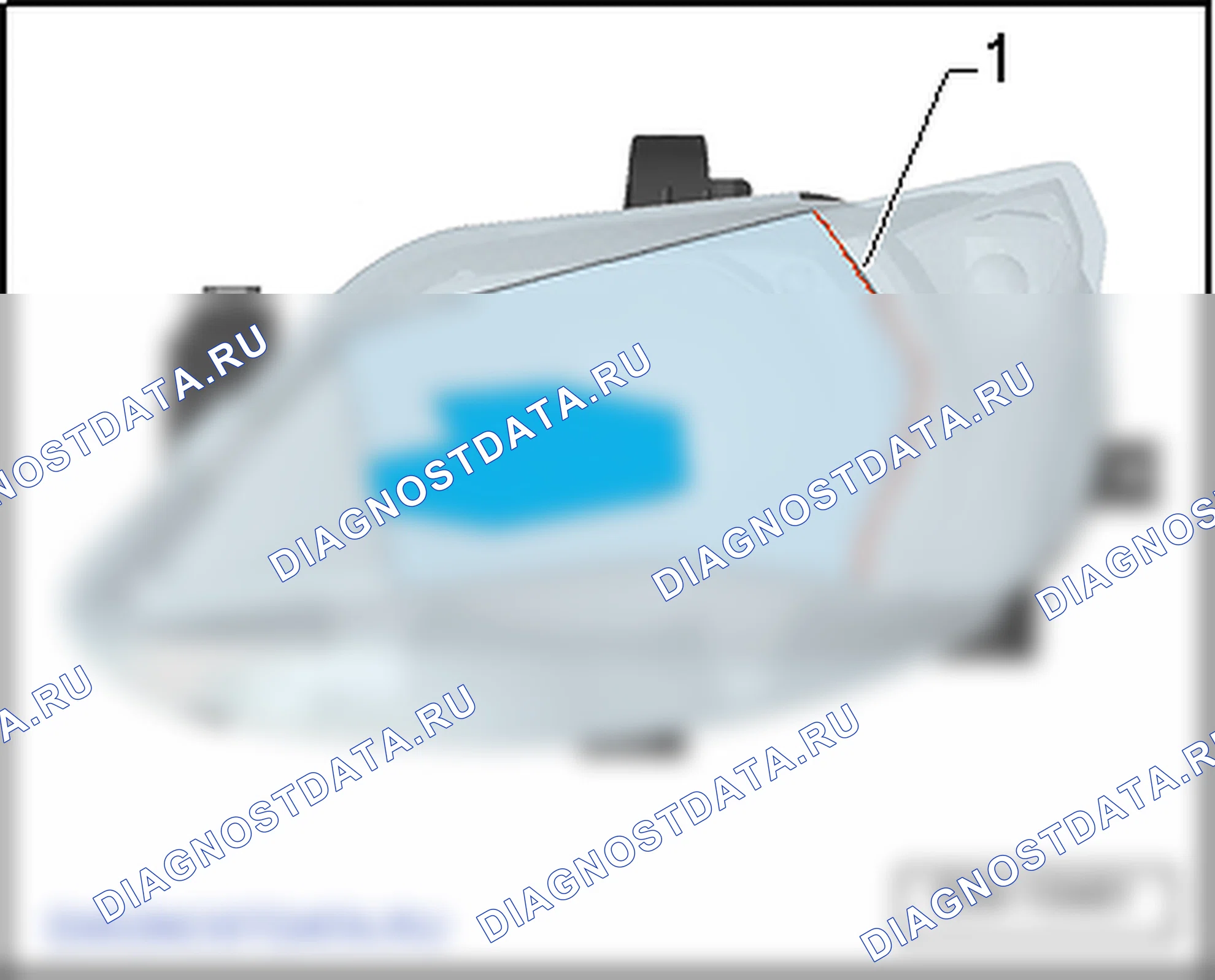 Основные фары. SEAT Ibiza IV