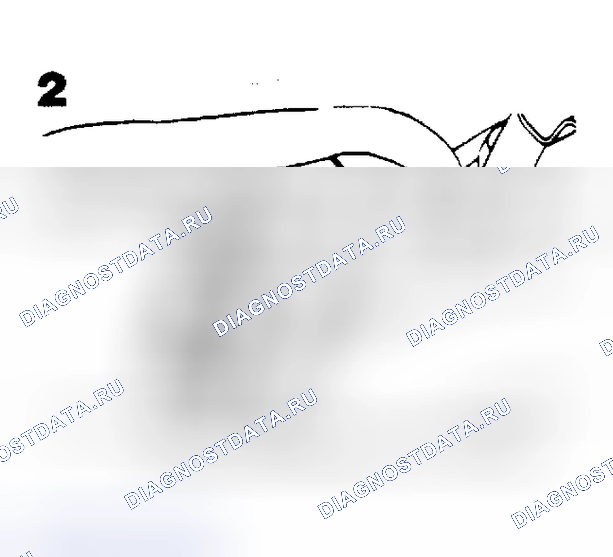 Рис. 3: Расположение компонентов (3 из 15). Mitsubishi Starion I