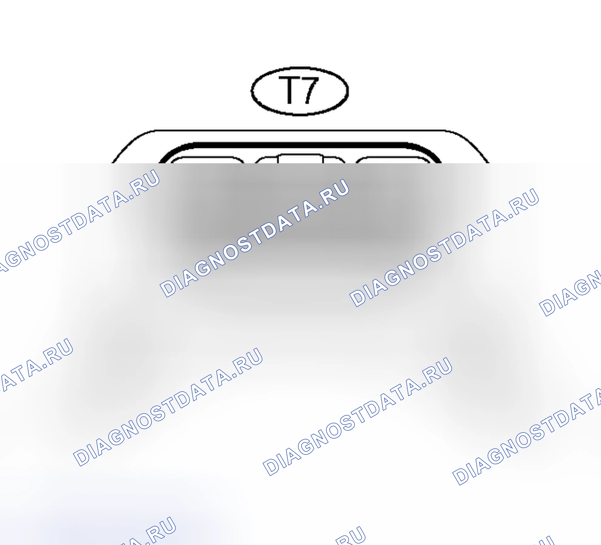 Рис. 147: КЛЕММЫ ЭБУ. Kia Sorento I