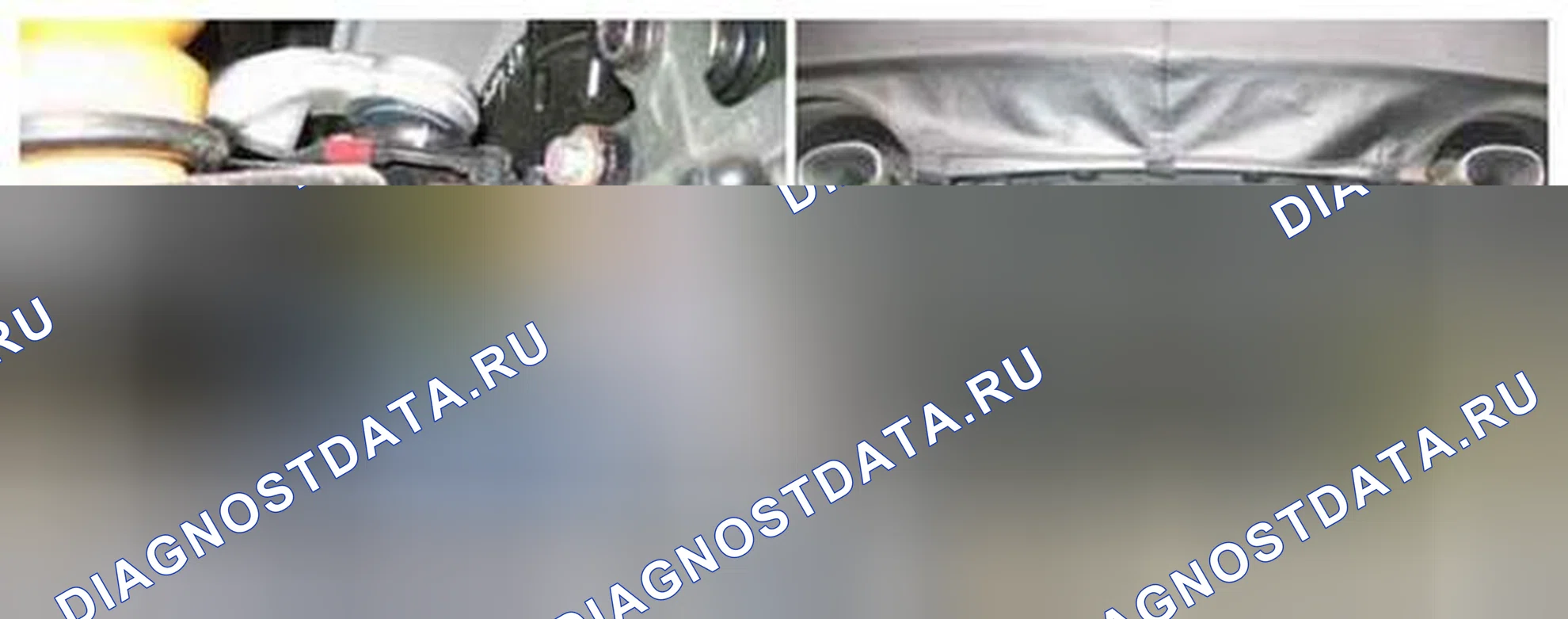 Рис. 311: Расположение компонентов. Hyundai Veracruz I