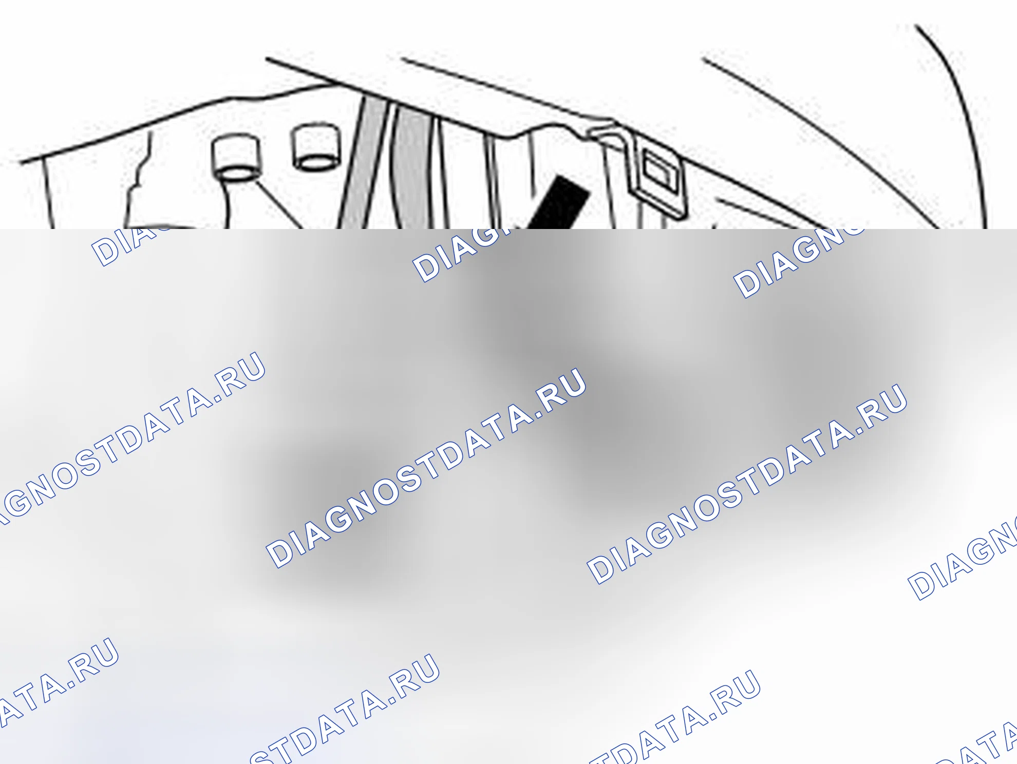 Рис. 95: Демонтаж конденсатора. Volvo V70 II