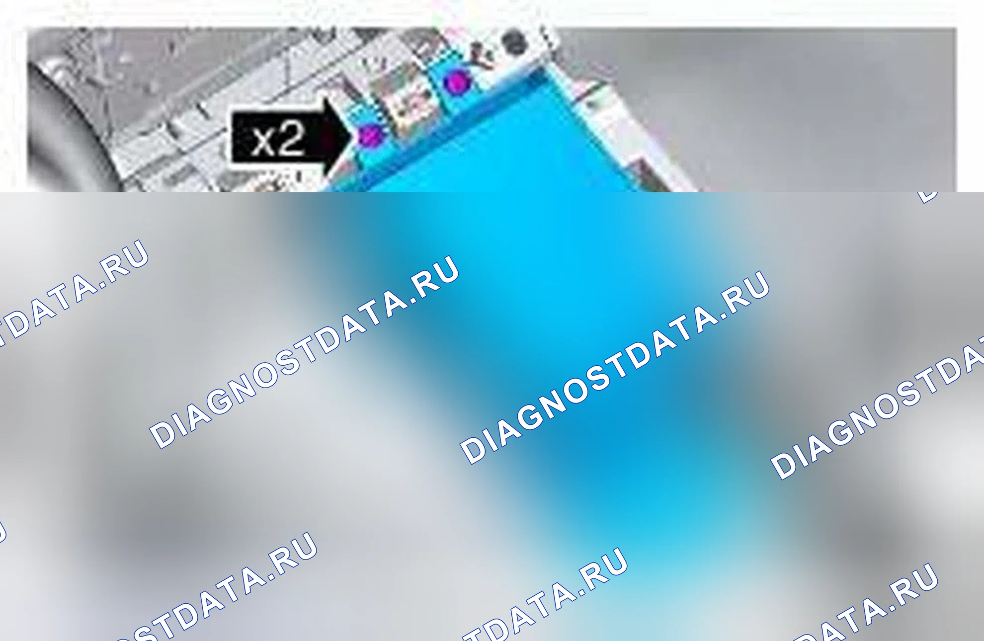 Рис. 9: ДЕМОНТАЖ. Jaguar XFR I