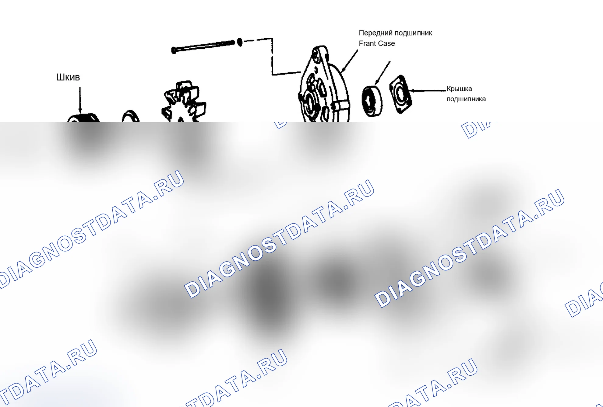 Рис. 23: КАПИТАЛЬНЫЙ РЕМОНТ системы зарядки электрооборудования. Dodge Dynasty I