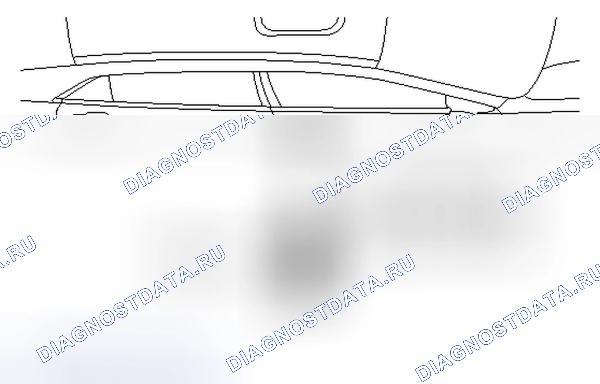 Рис. 39: ОСМОТР ТРАНСПОРТНОГО СРЕДСТВА. Toyota Avalon XX30 рестайлинг 2