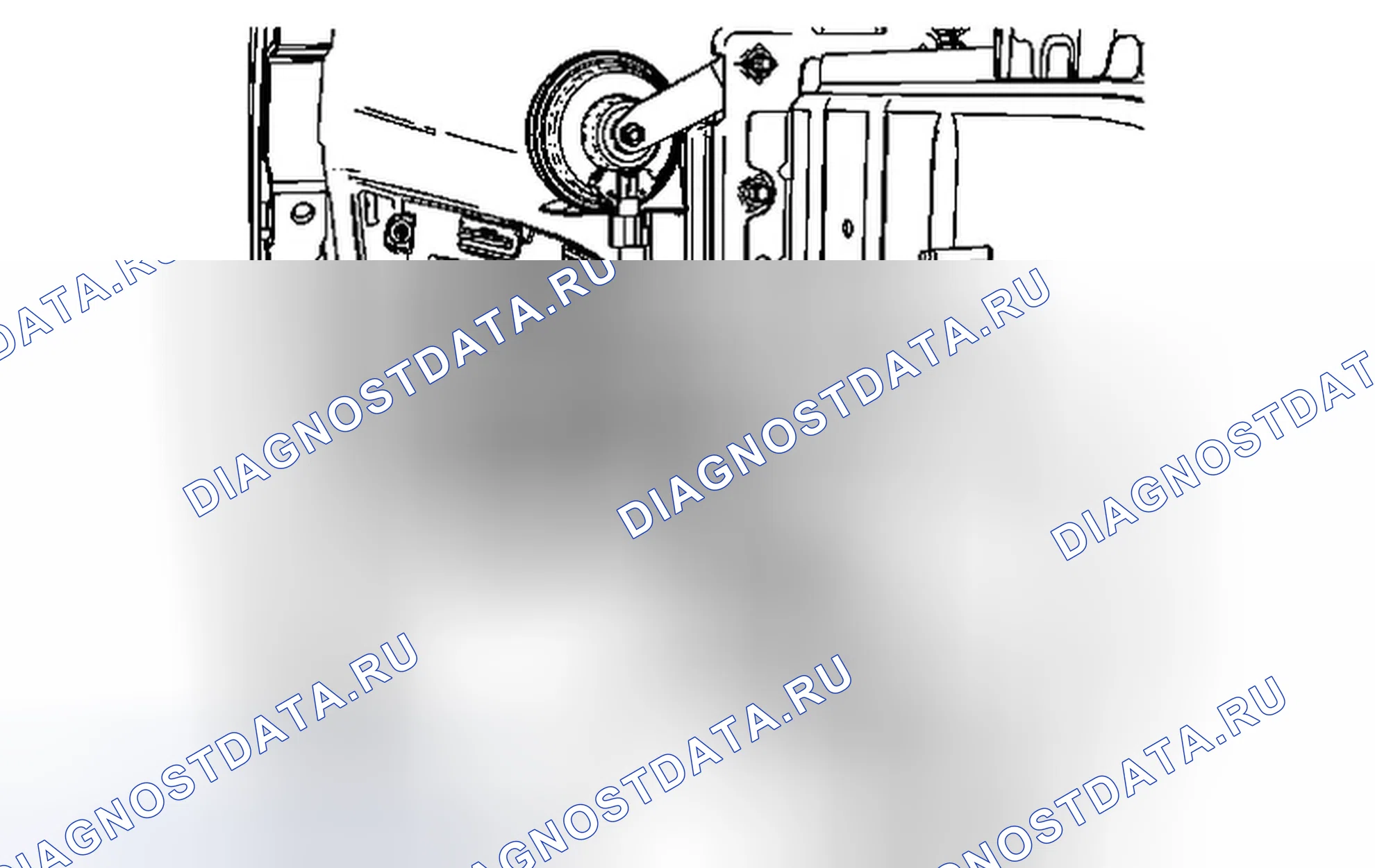 Рис. 18: Замена колбы передней противотуманной фары (проекция). Chevrolet Spark M300