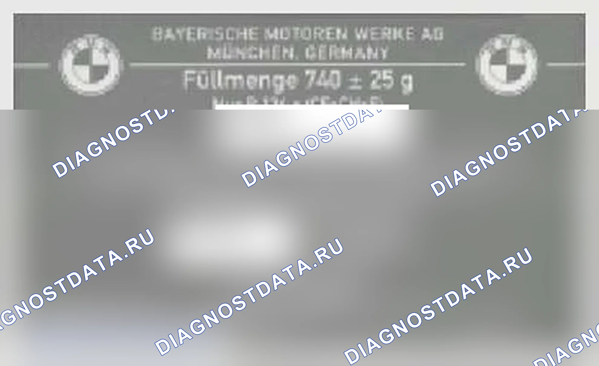 Рис. 1: Масло, используемое в хладагент хладагент R-134a-Charged системах. BMW X3 F25