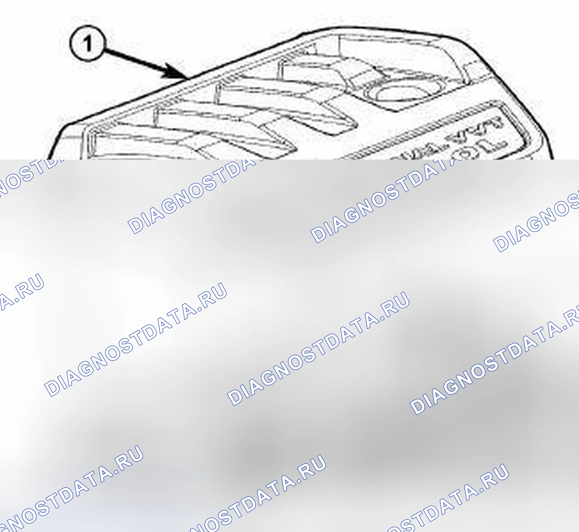 Рис. 152: КРЫШКА ДВИГАТЕЛЯ. Jeep Compass I рестайлинг 2