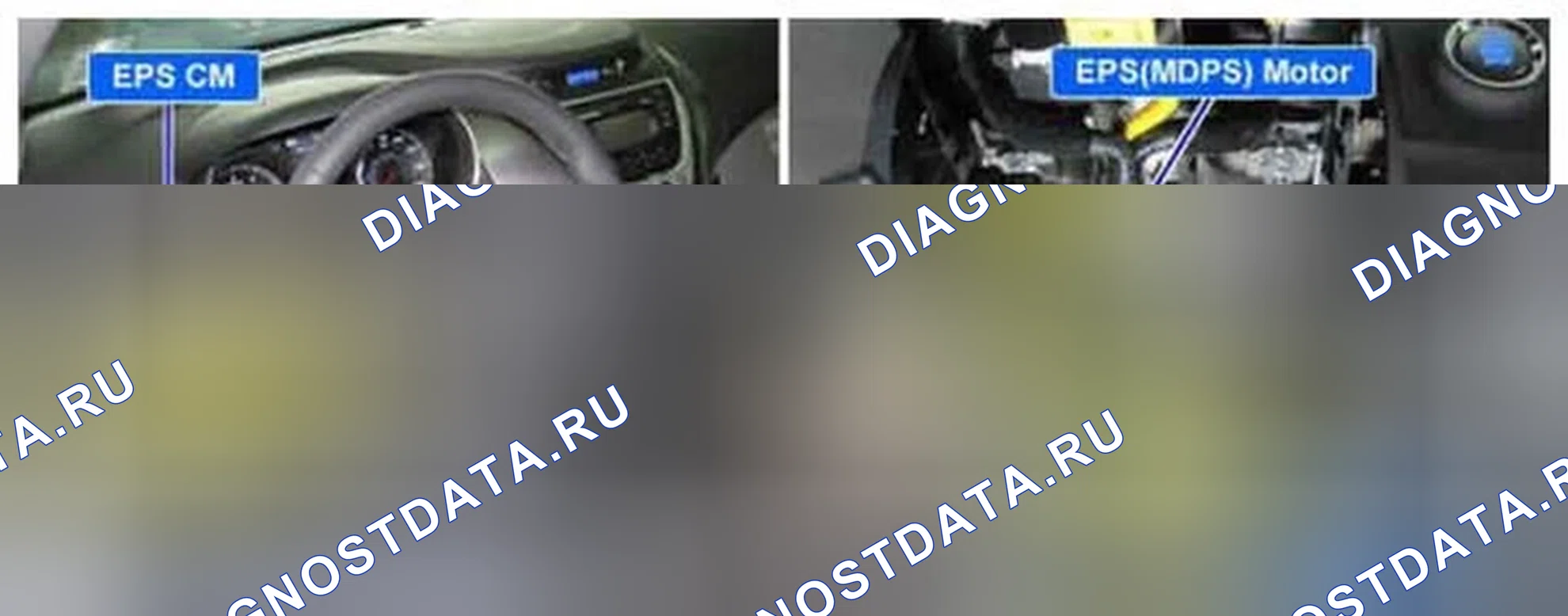 Рис. 89: Расположение компонентов. Hyundai Elantra V