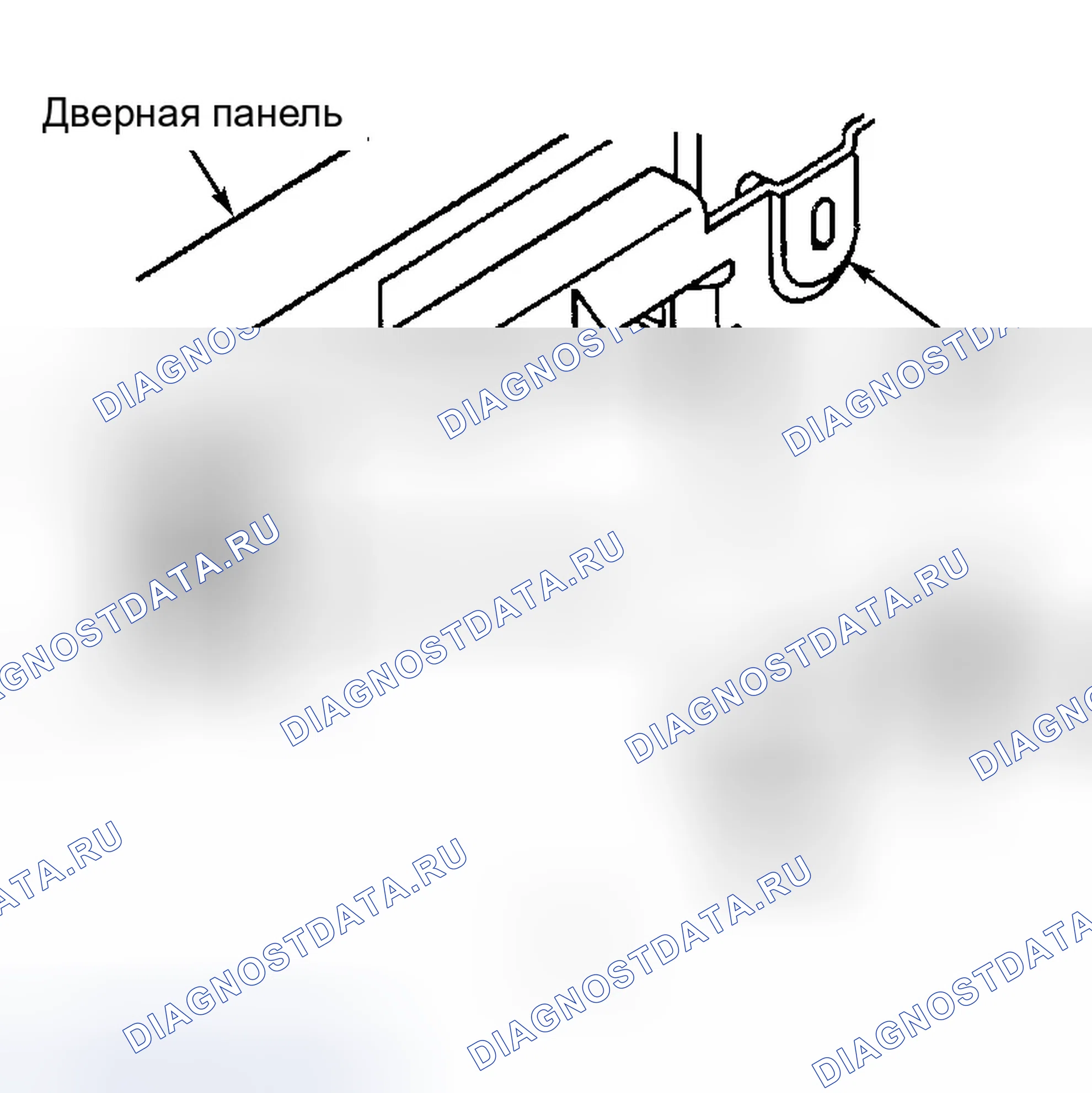 Рис. 13: Демонтаж и монтаж (переключатель функций памяти). Cadillac Seville V