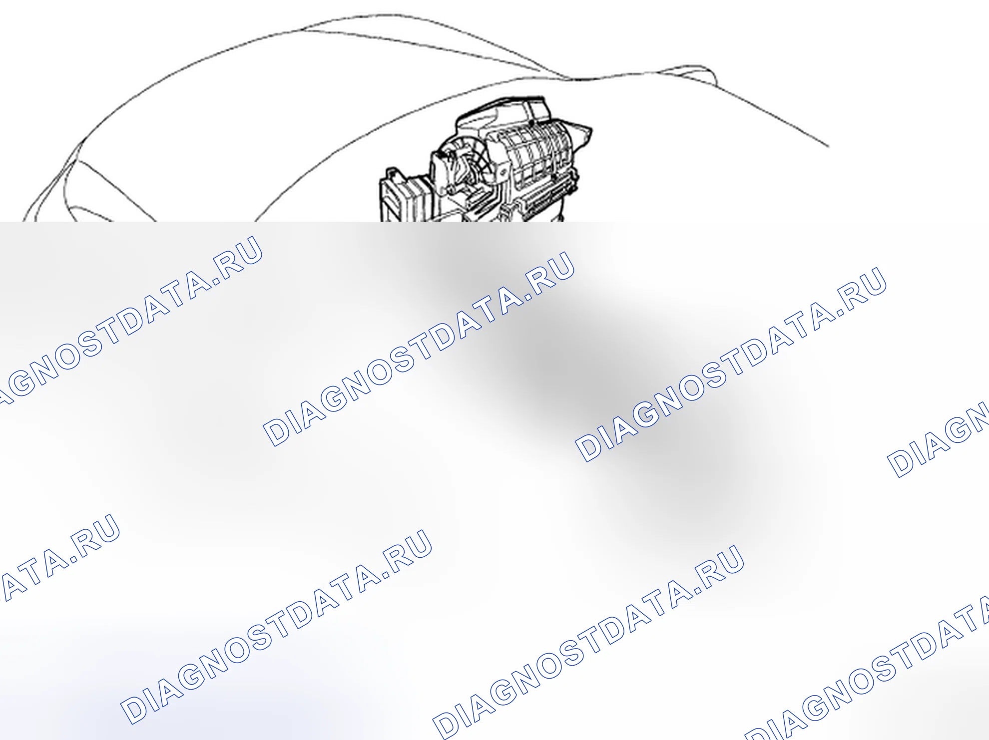 Рис. 112: РАСПОЛОЖЕНИЕ КОМПОНЕНТОВ. Hyundai Santa Fe II