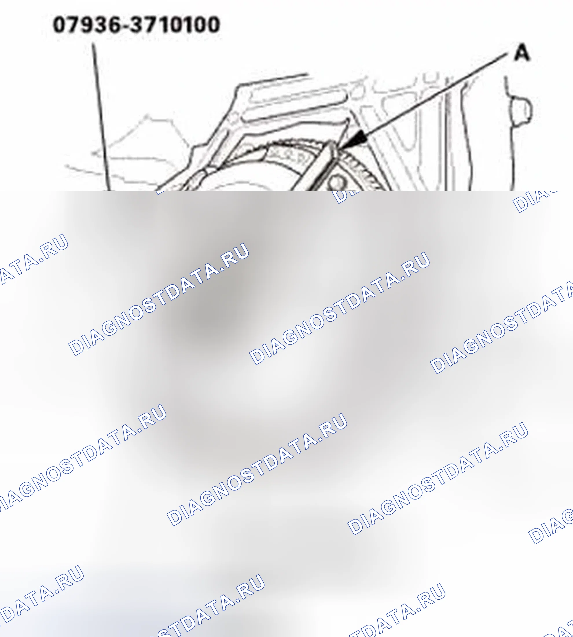 Рис. 72: Проверка сцепления. Honda Civic IX