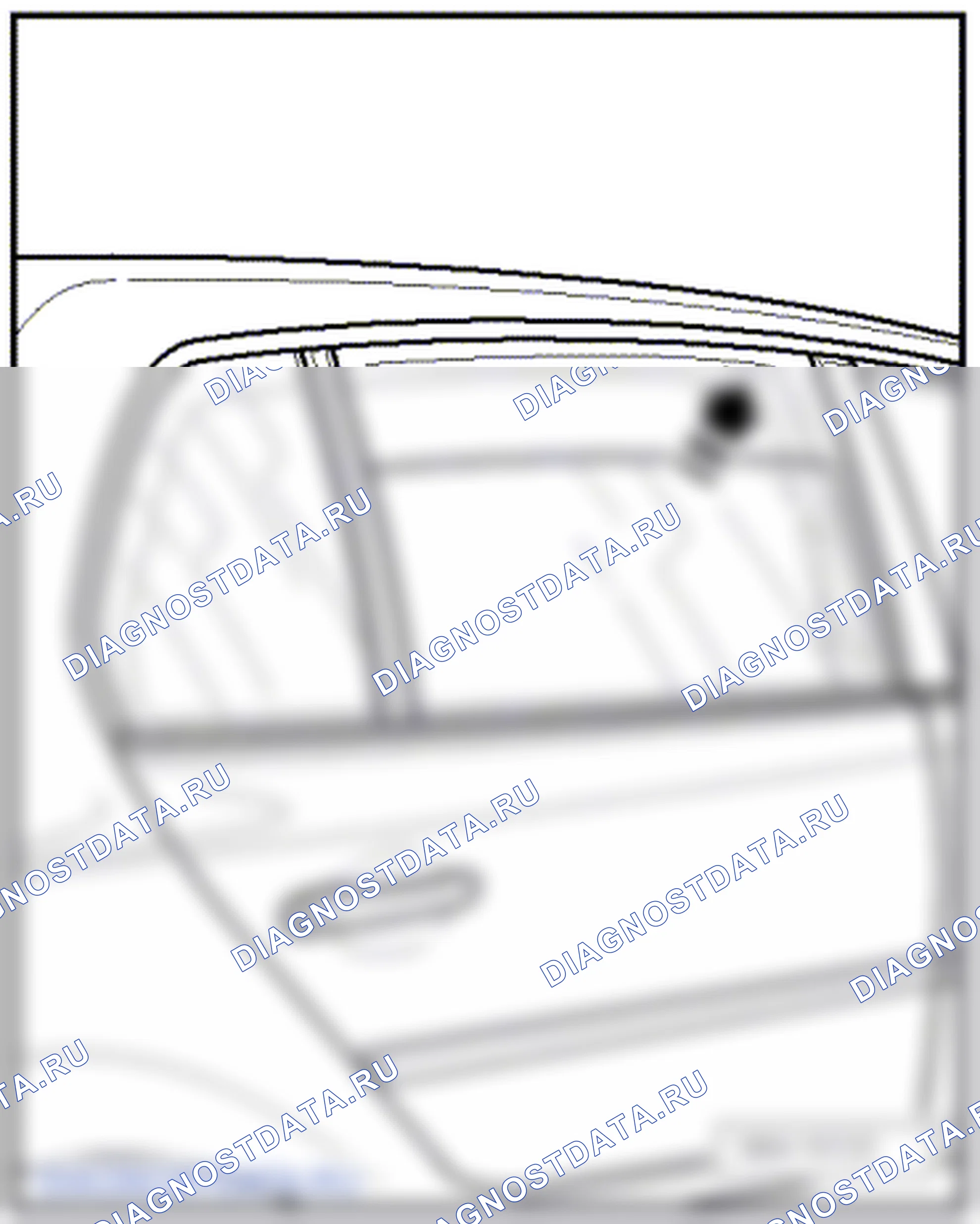 Стекла задних дверей. Volkswagen Golf Mk5