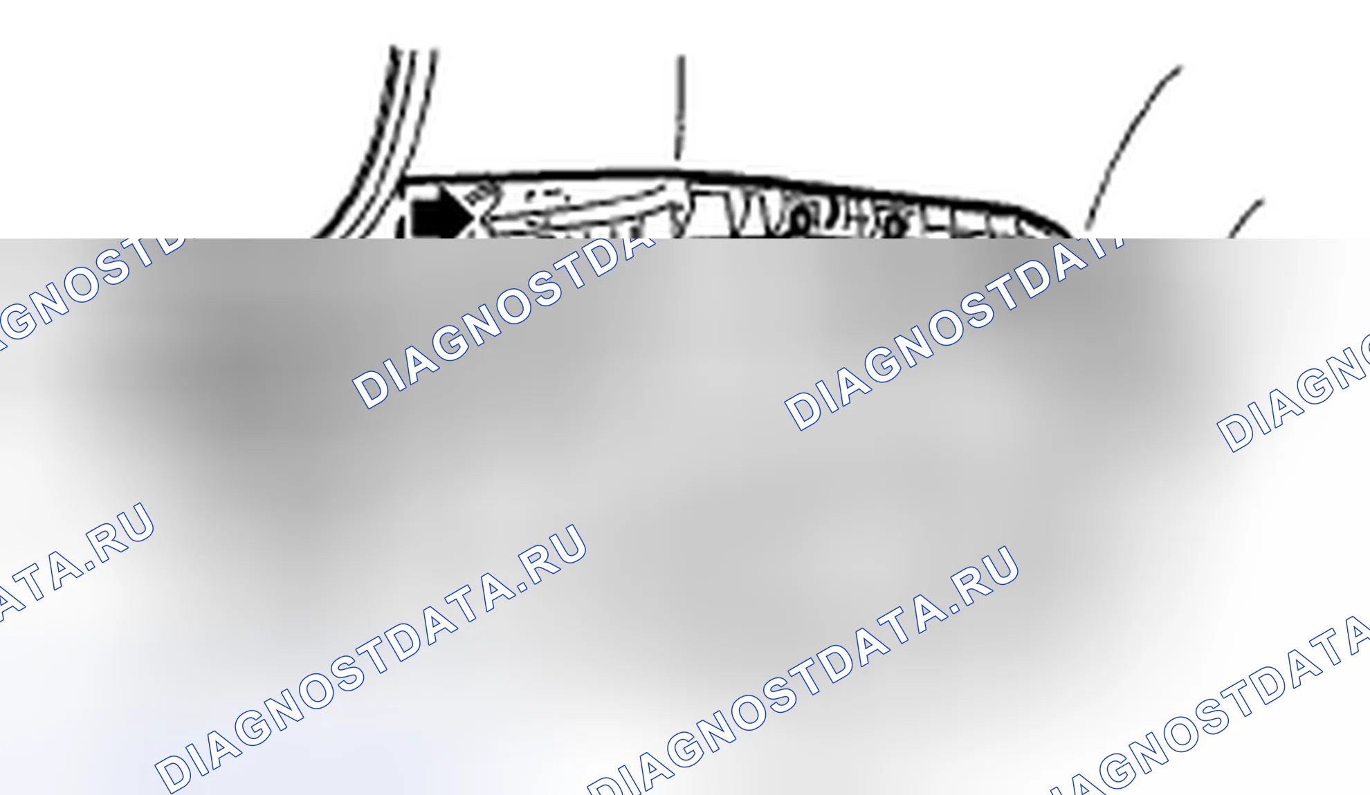 Рис. 124: КРОНШТЕЙН ЗАДНЕГО БАМПЕРА. Subaru Tribeca WX рестайлинг