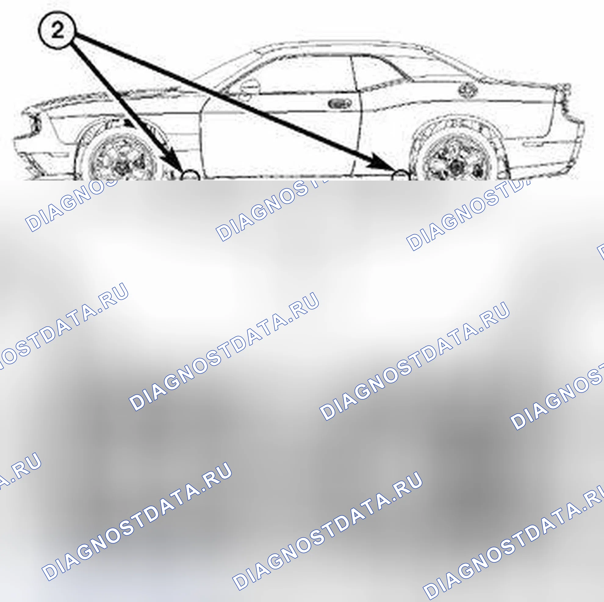 Рис. 4: СТАНДАРТНАЯ ПРОЦЕДУРА - ГРУЗОПОДЪЕМНЫЕ ОПЕРАЦИИ. Dodge Challenger III рестайлинг