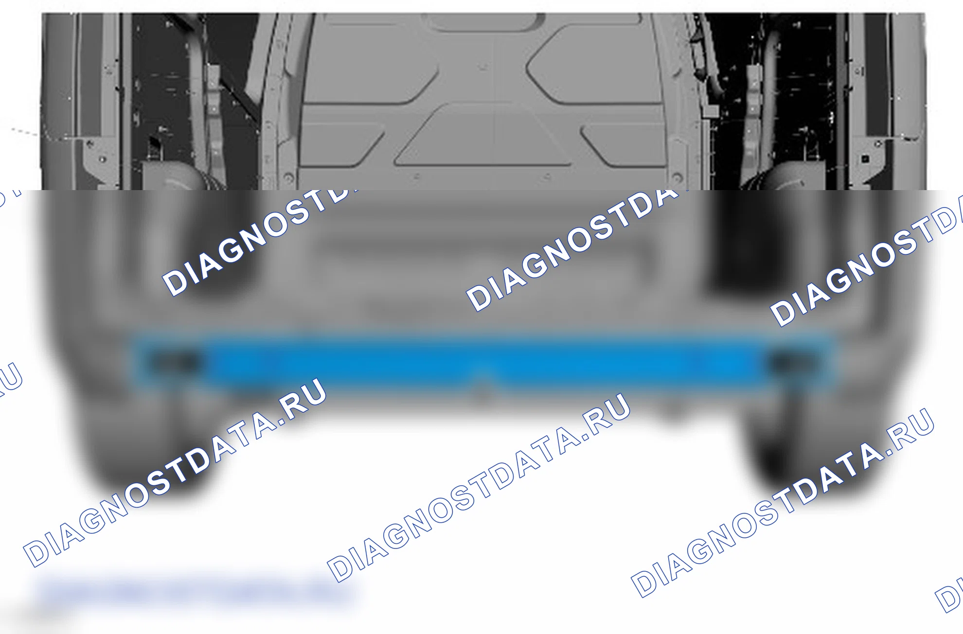 Как снять и установить задний бампер. Ford Transit Custom I