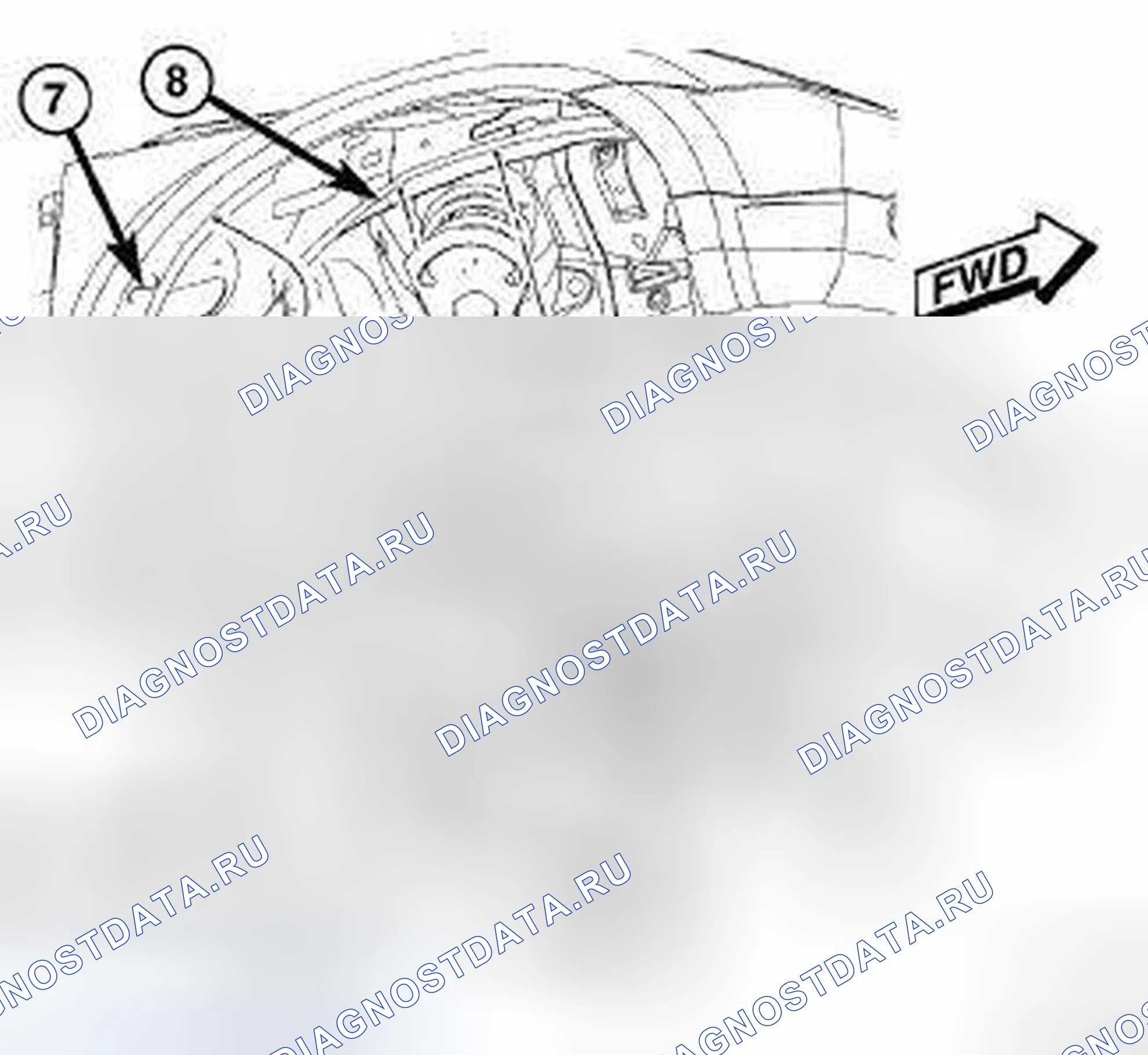 Рис. 42: ДЕМОНТАЖ. Dodge Caliber I рестайлинг