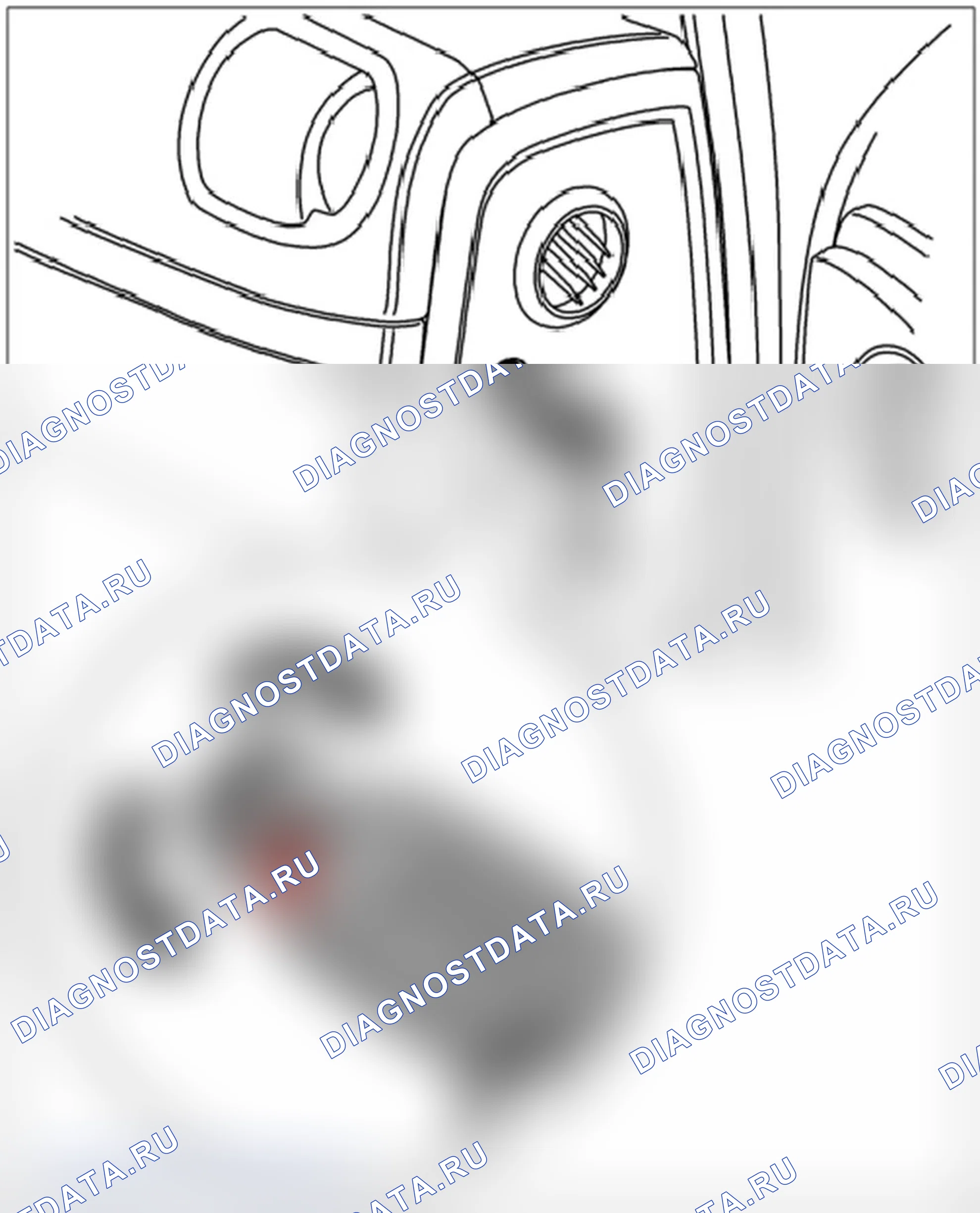 Рис. 113: Съемный переключатель для подушки безопасности. Porsche Cayenne S I
