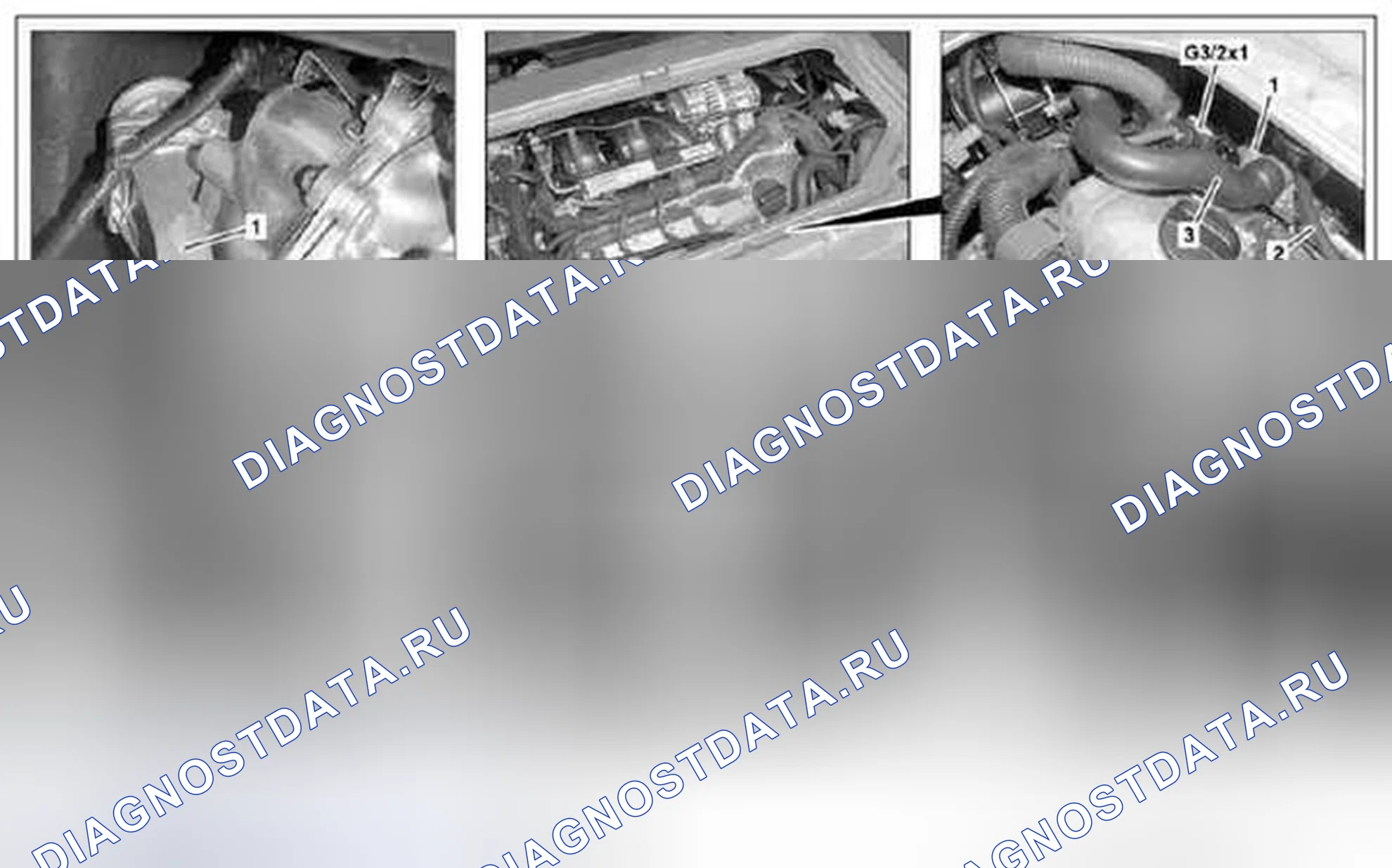 Рис. 73: Демонтаж / монтаж клапана для системы вторичного воздуха - AR14.30-P-8200MCU. Kia Soul I