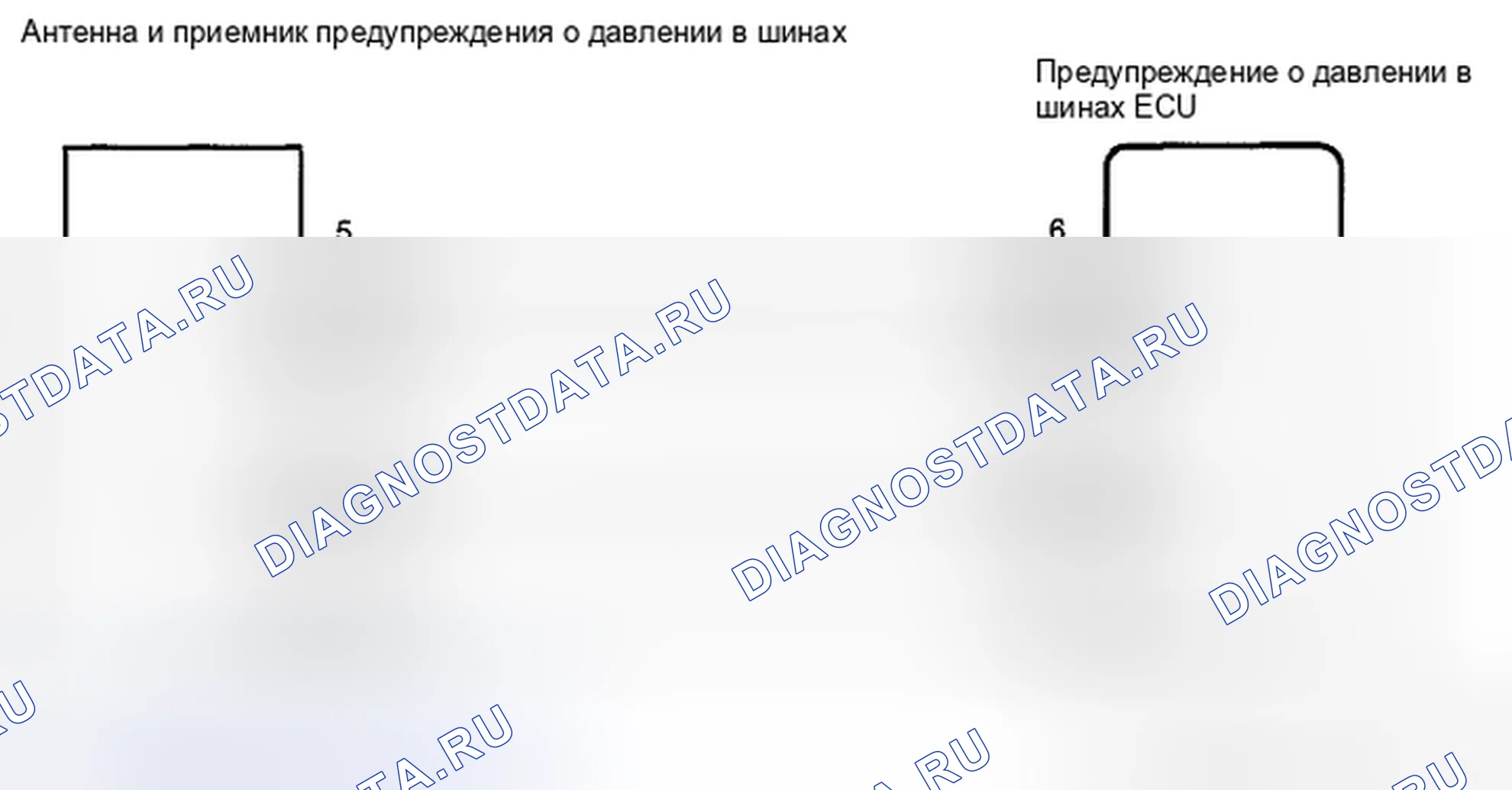 Рис. 3: электросхема. Toyota Camry XV40