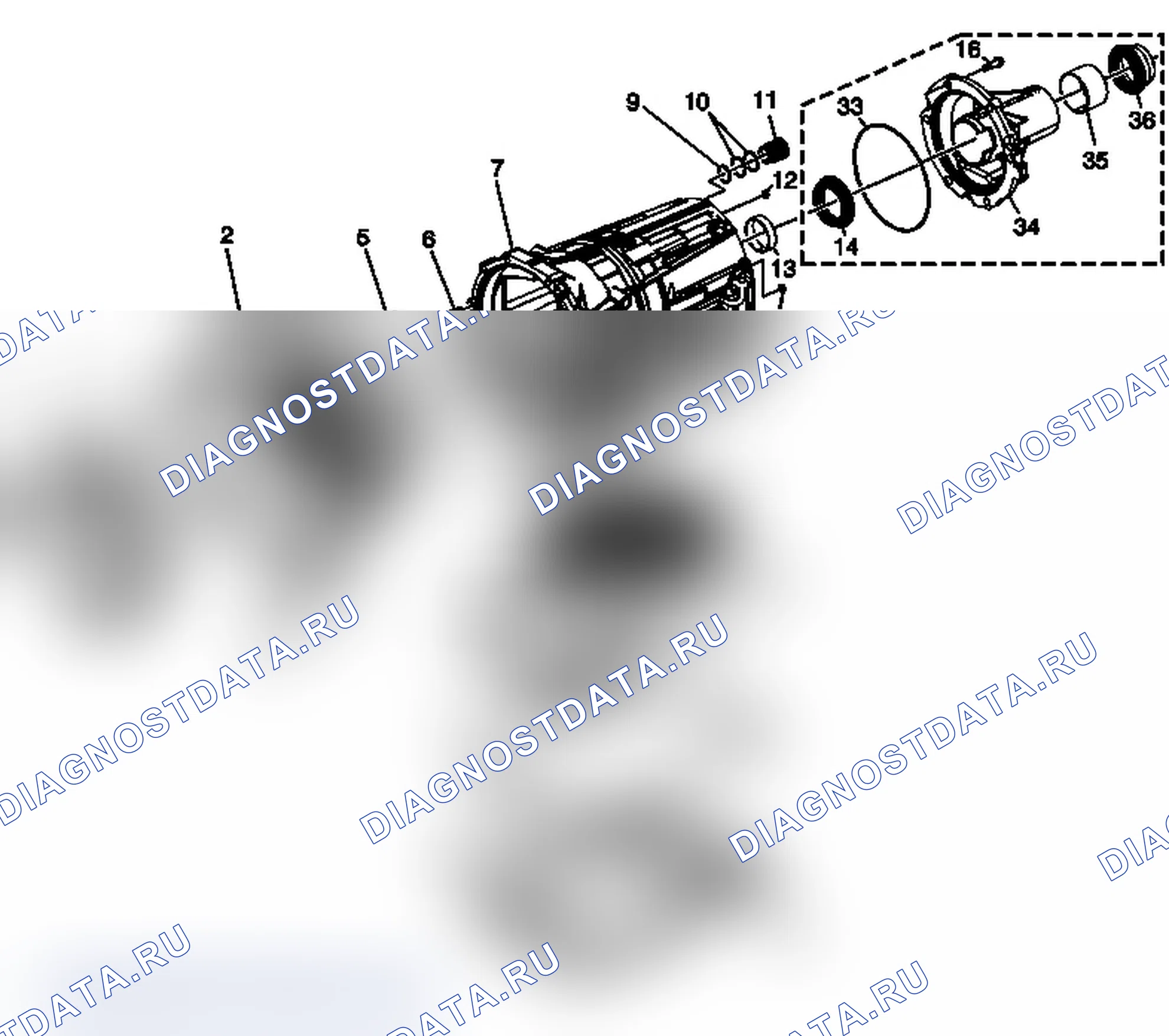 Рис. 214: Корпус и сопутствующие детали. Chevrolet Express G1500 