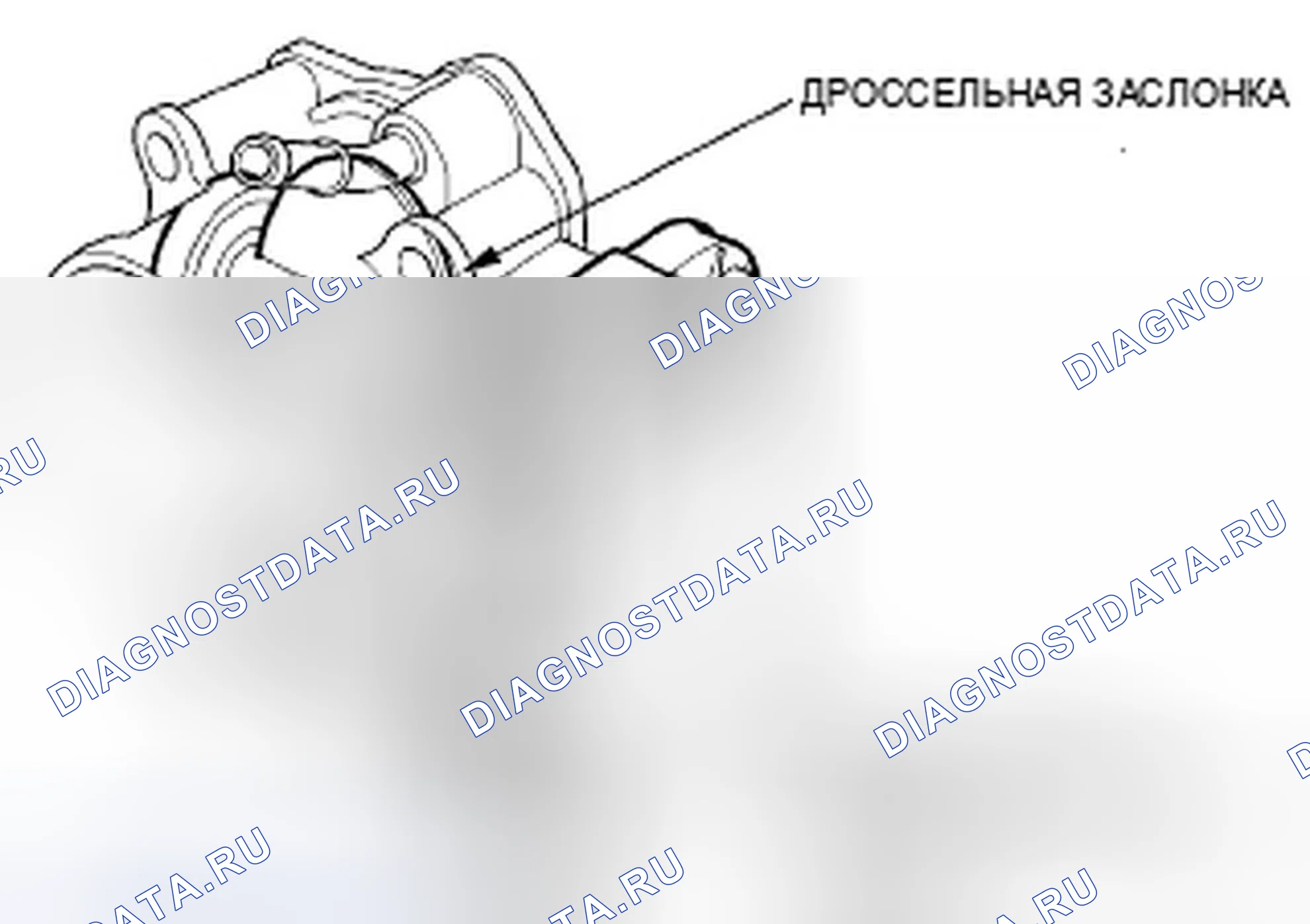 Рис. 32: Корпус дроссельной заслонки. Acura TSX I