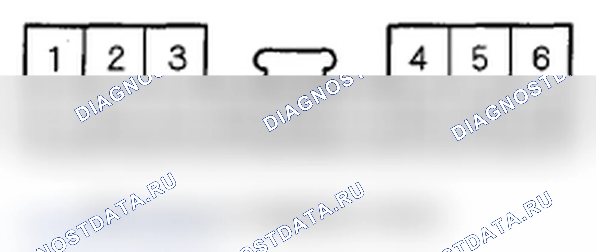 Рис. 218: РАЗЪЕМ 14P ВСПОМОГАТЕЛЬНОГО ДОМКРАТА RES. Acura MDX II рестайлинг