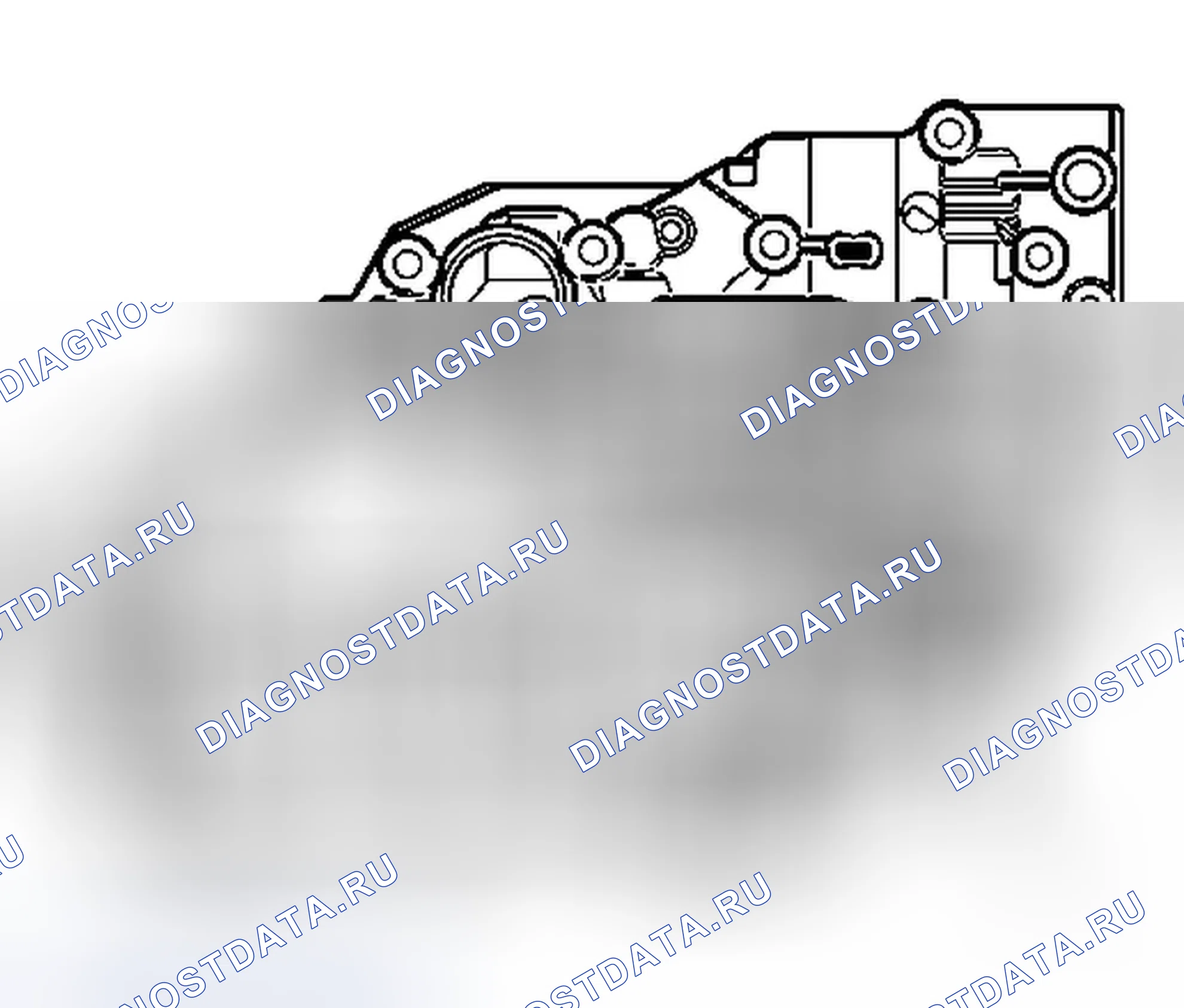 Рис. 25: Электромагнитный клапан переключения передач. Chevrolet Spark M300
