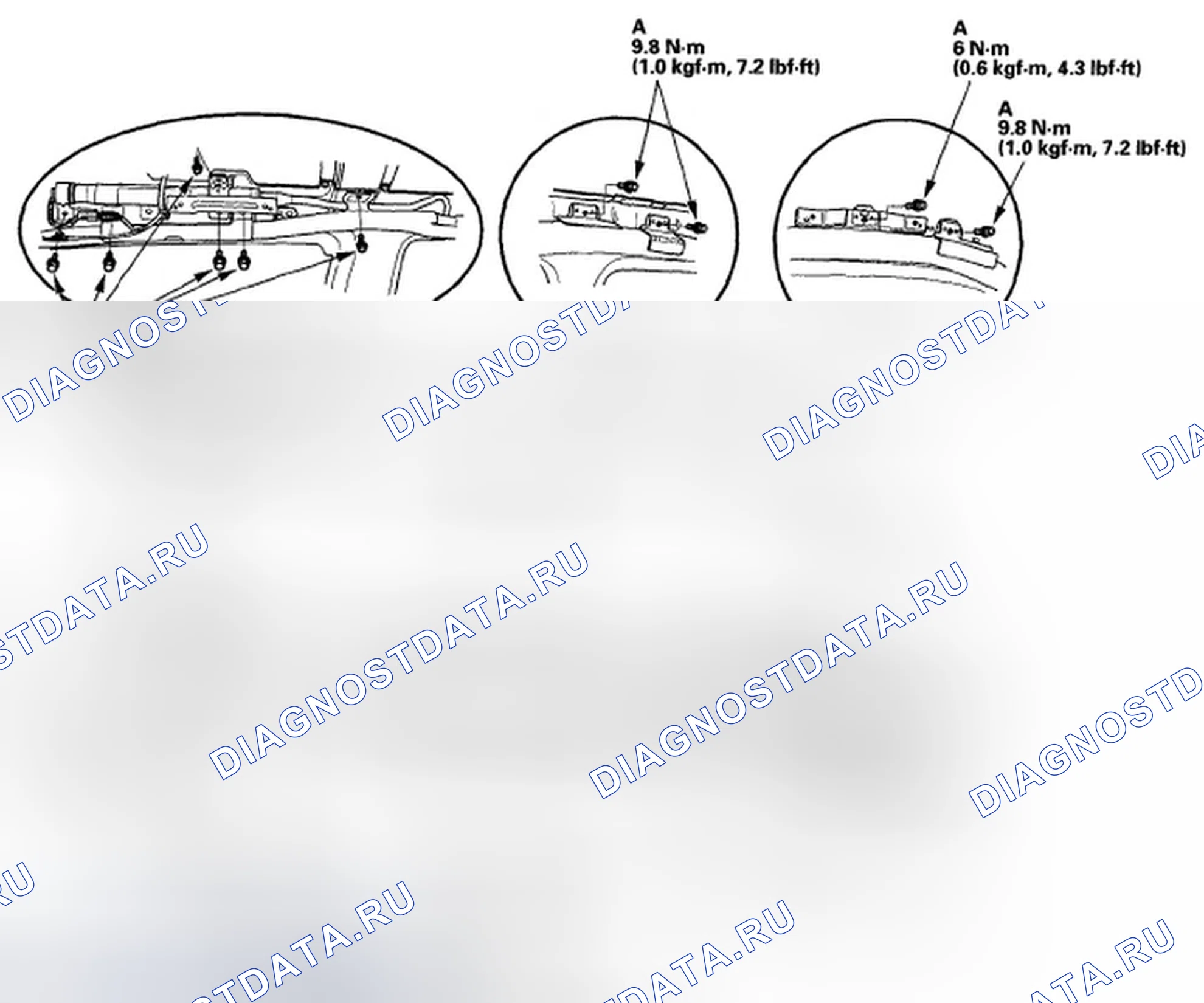 Рис. 316: Установка. Honda Pilot I рестайлинг
