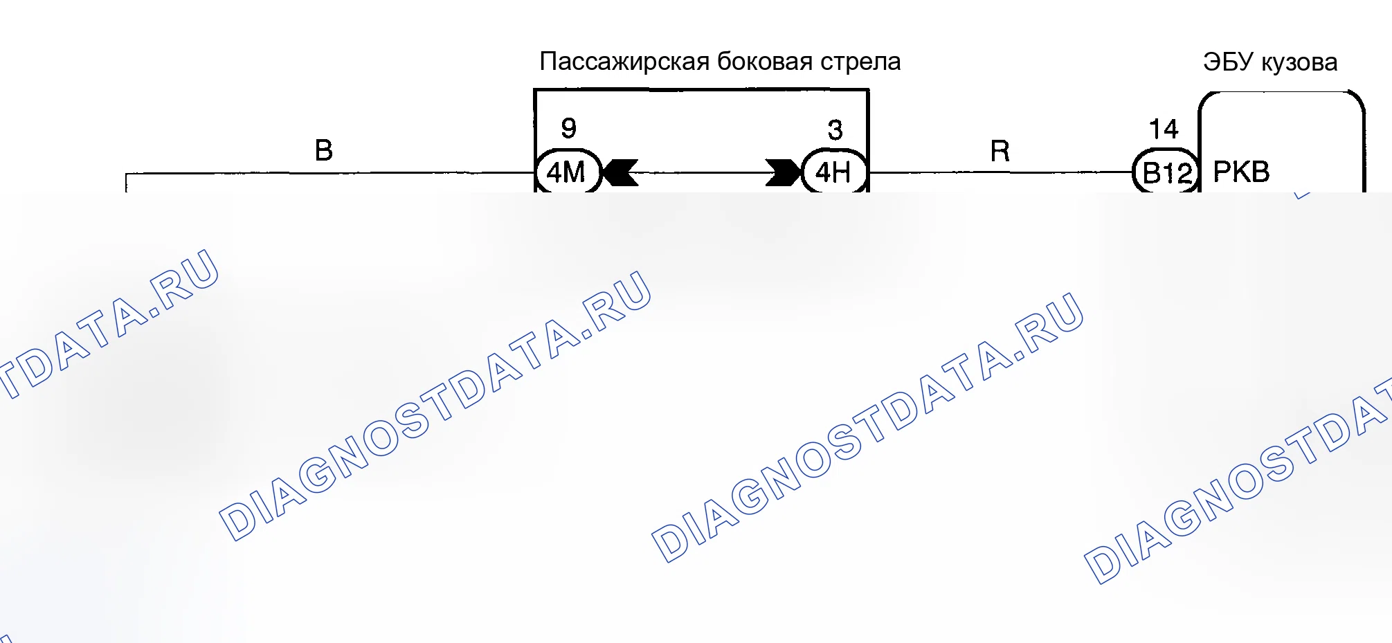 Рис. 77: электросхема. Toyota Highlander I рестайлинг