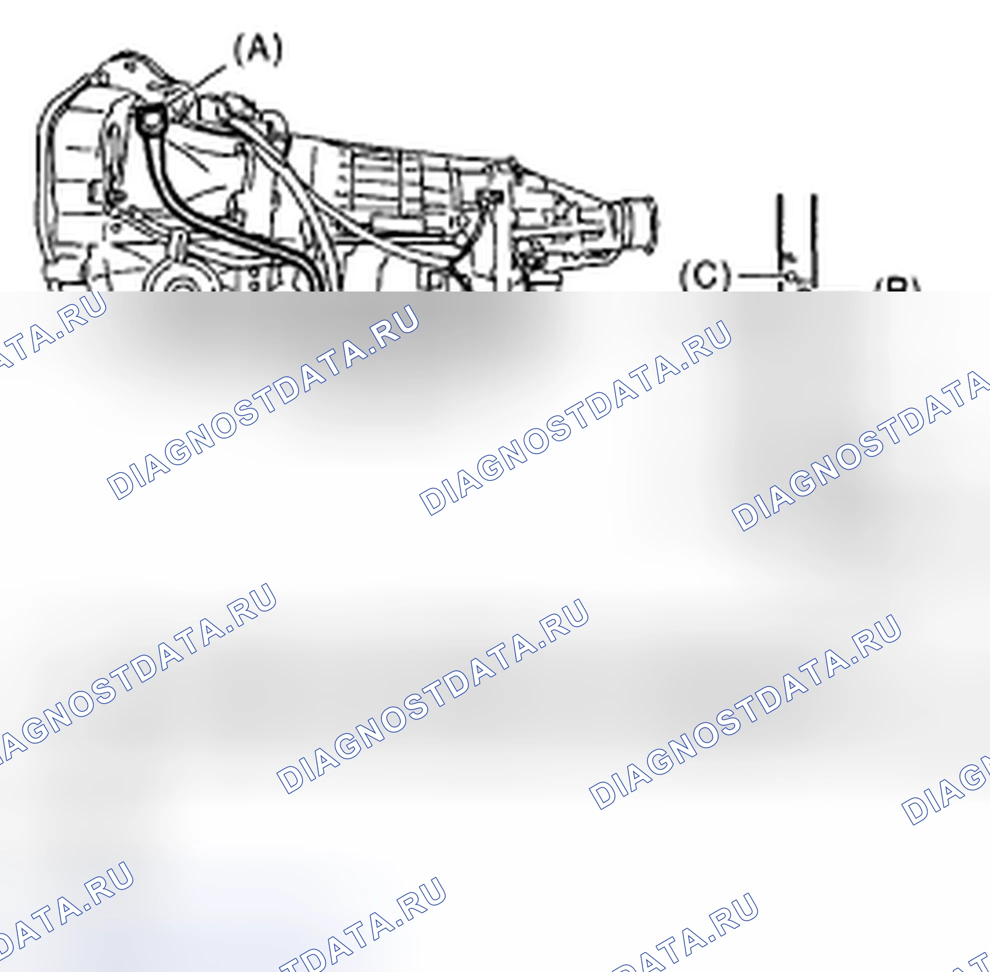 Рис. 416: Определение спецификации уровня ATF. Subaru Impreza WRX STI GD рестайлинг 2