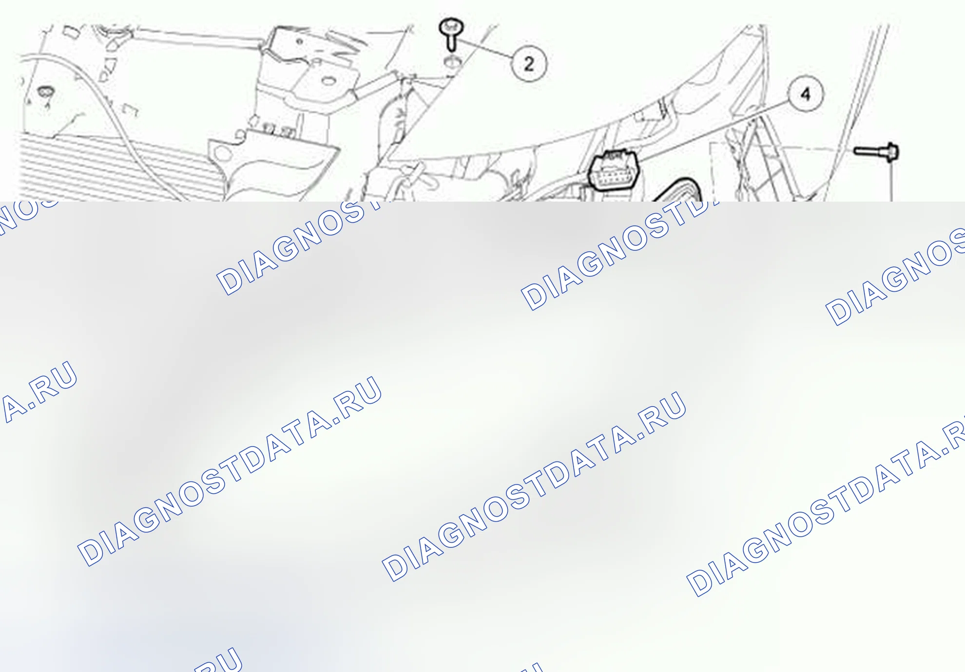 Рис. 7: Фара в сборе. Hyundai ix55 I