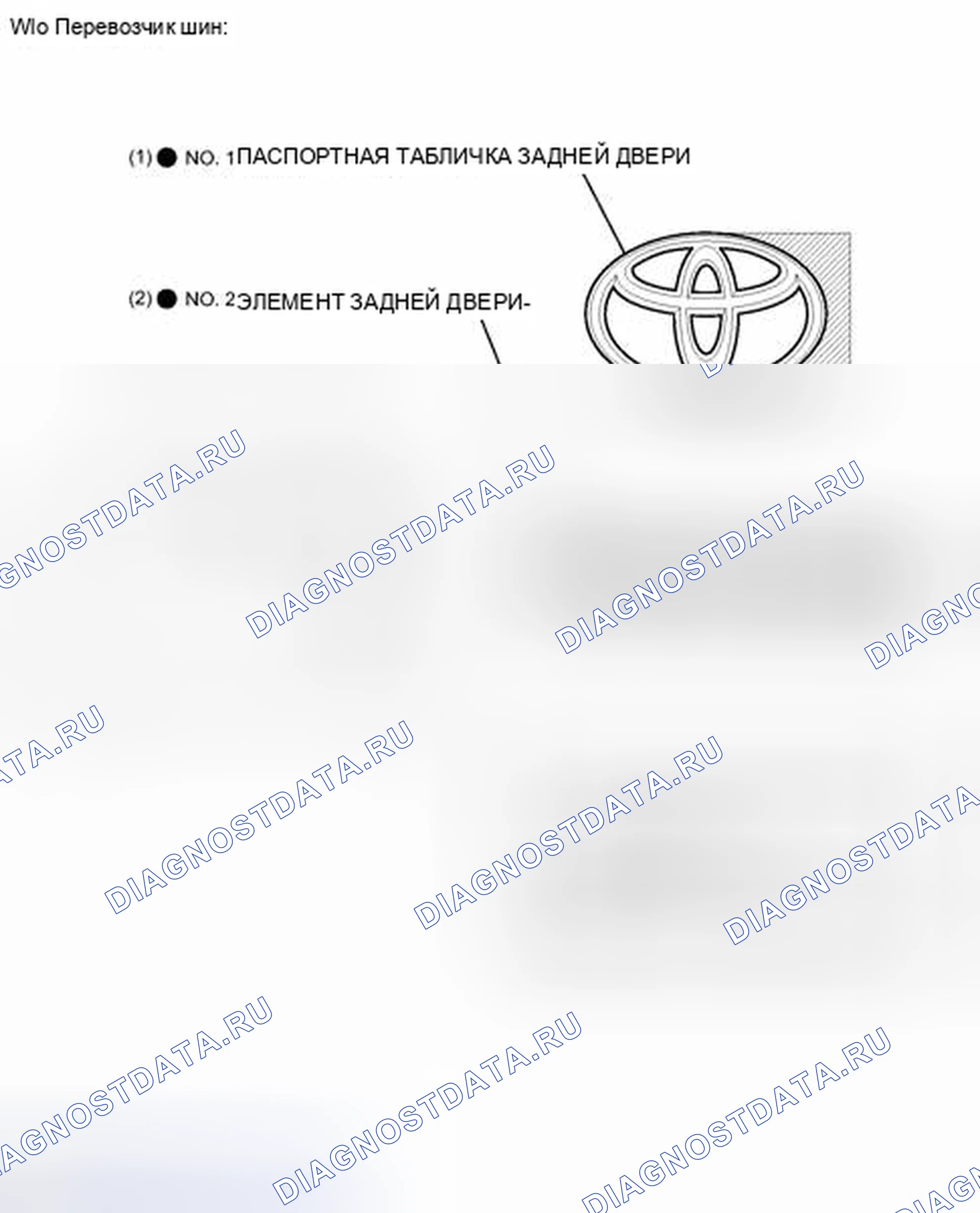Рис. 240: ИЛЛЮСТРАЦИЯ. Toyota RAV4 III рестайлинг