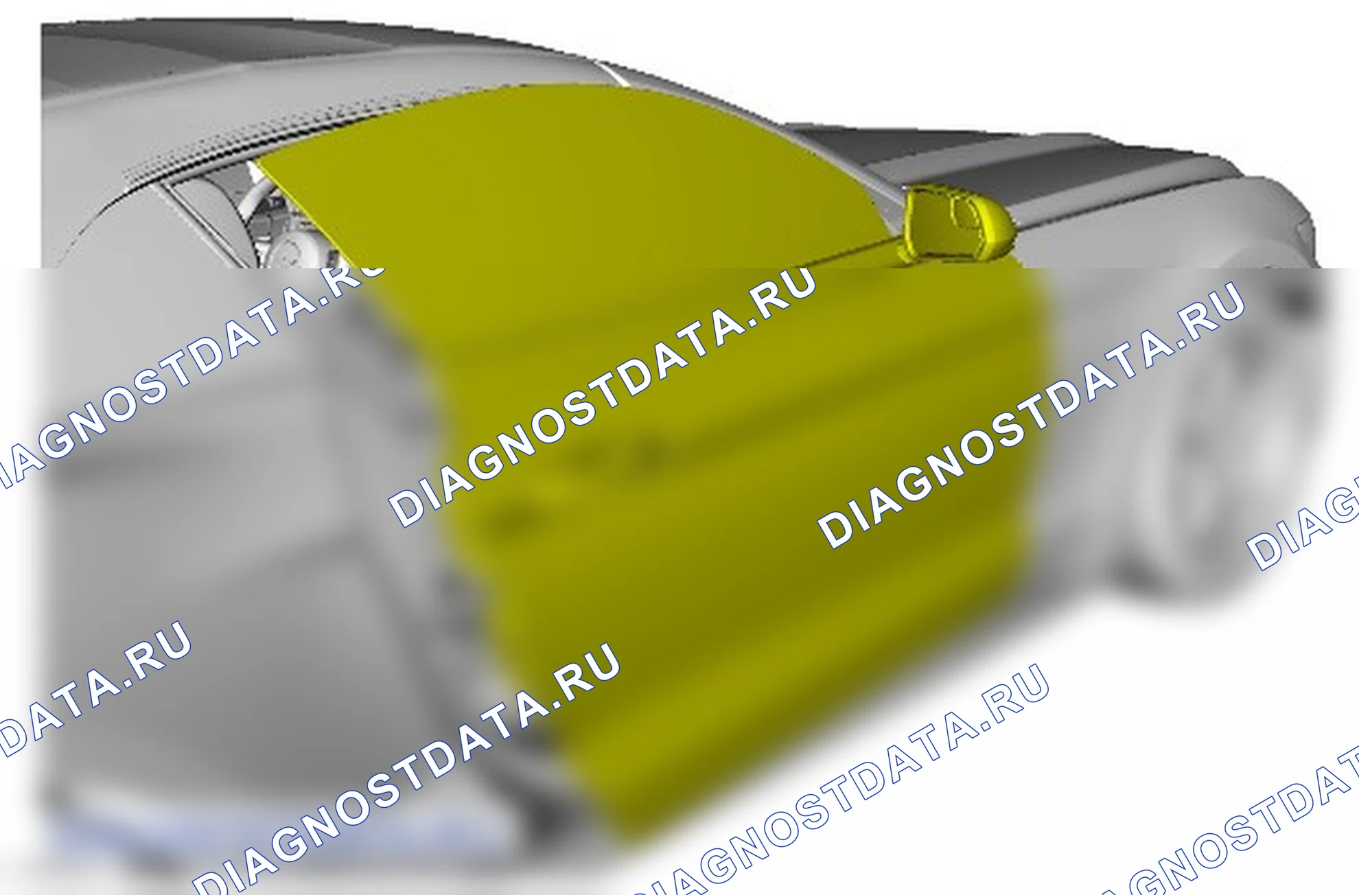 Регулировка стекла дверного окна. Ford Mustang VI