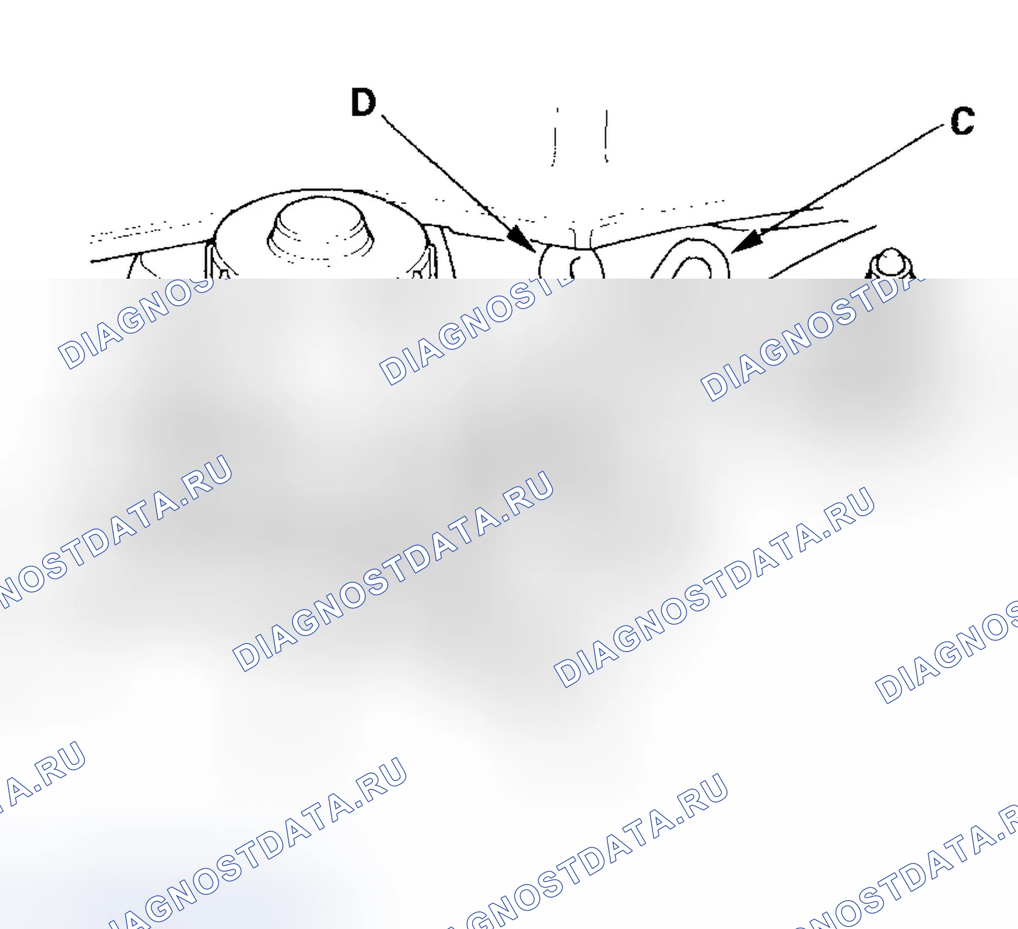 Рис. 4: Замена главного цилиндра сцепления. Honda CR-V II