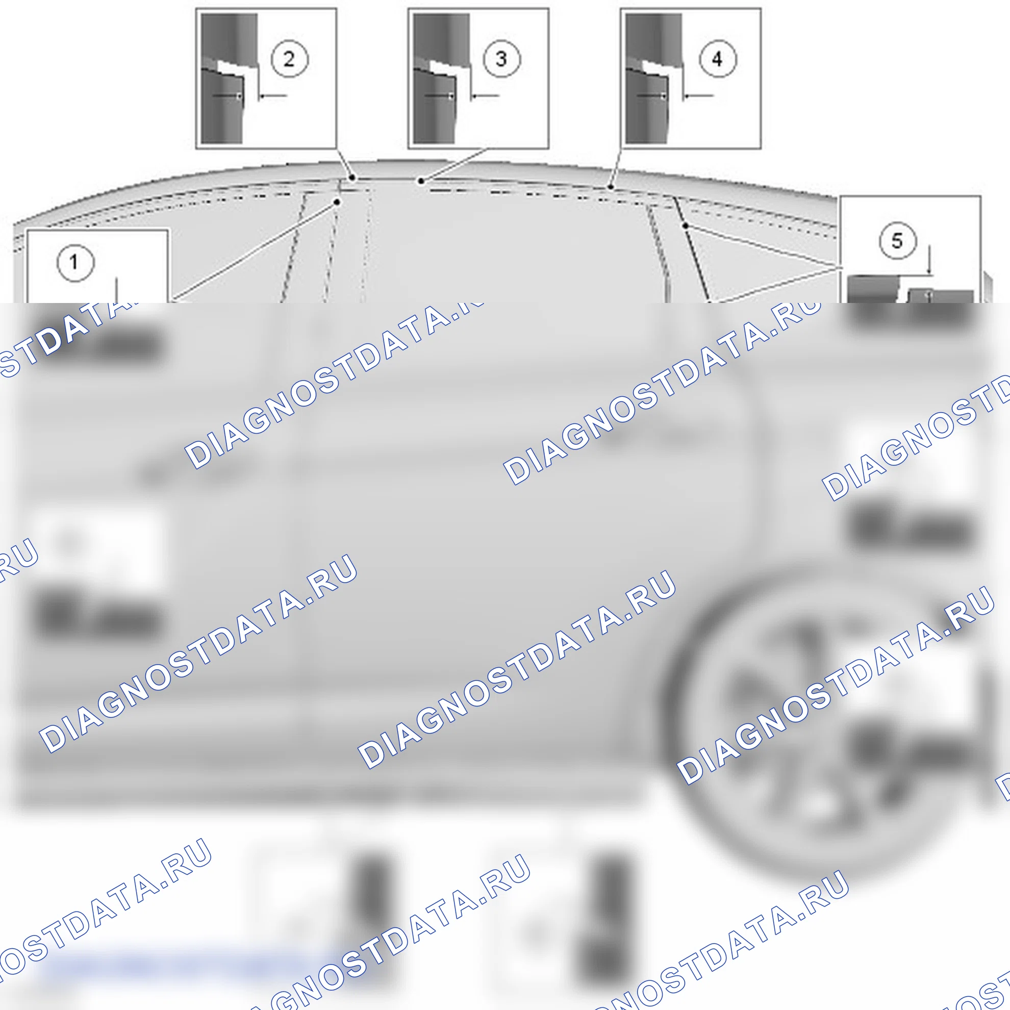 Как выверить положение задней двери. Ford Grand C-MAX II рестайлинг
