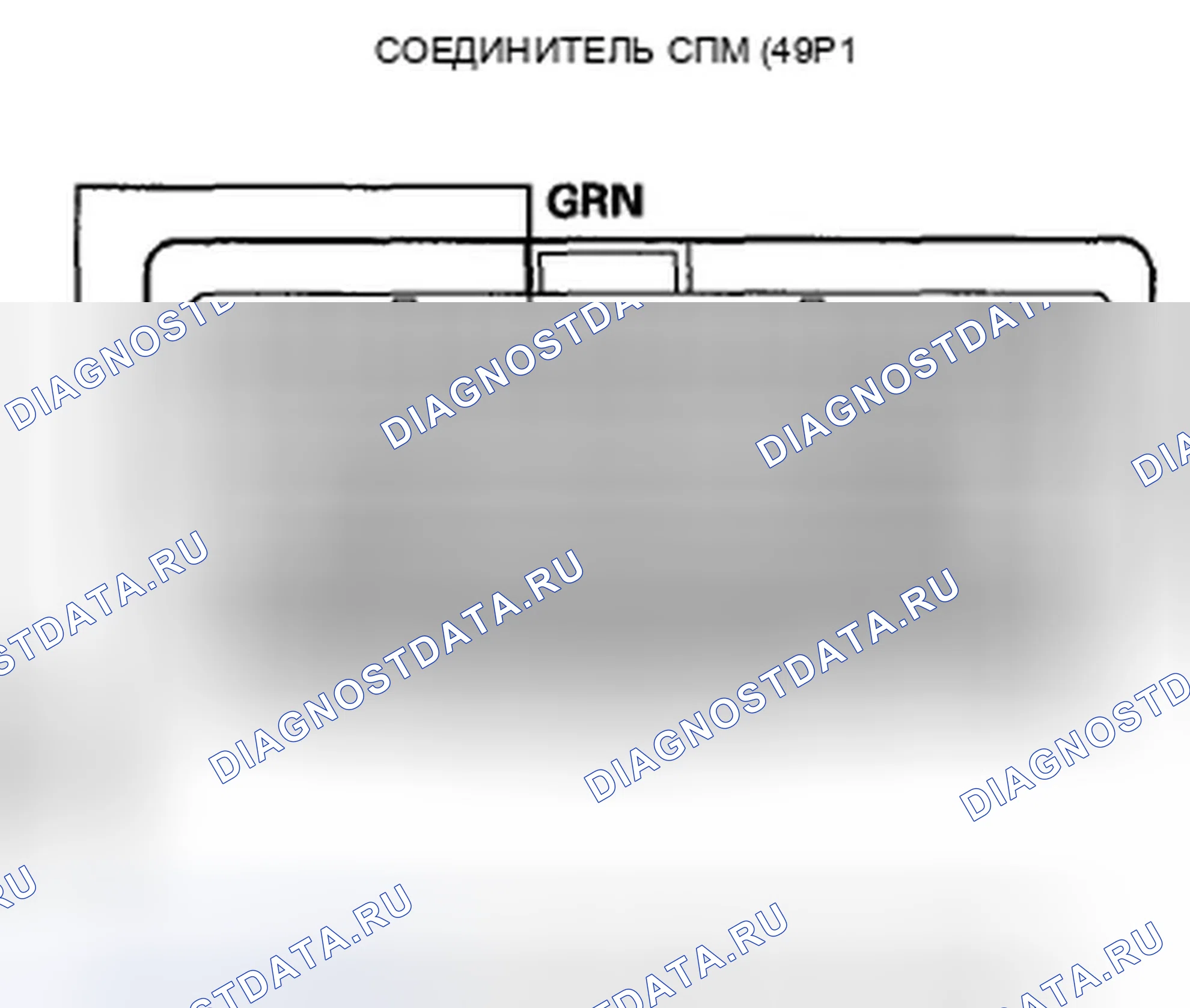 Рис. 11: Поиск и устранение неисправностей в низкоскоростных цепях радиатора и вентилятора конденсатора переменного тока. Honda Crosstour I